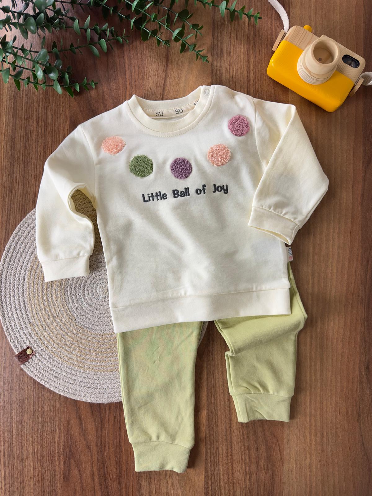 ''Little Ball Of Joy'' Kız Bebek İkili Takım