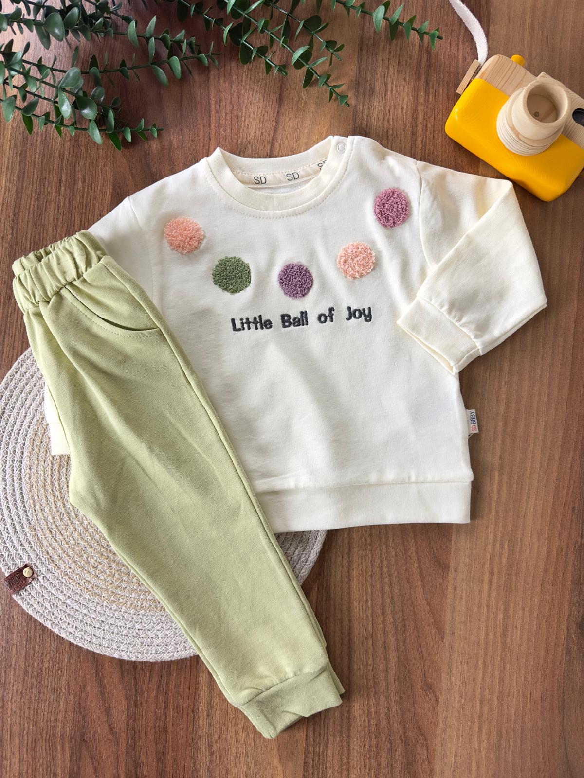 ''Little Ball Of Joy'' Kız Bebek İkili Takım
