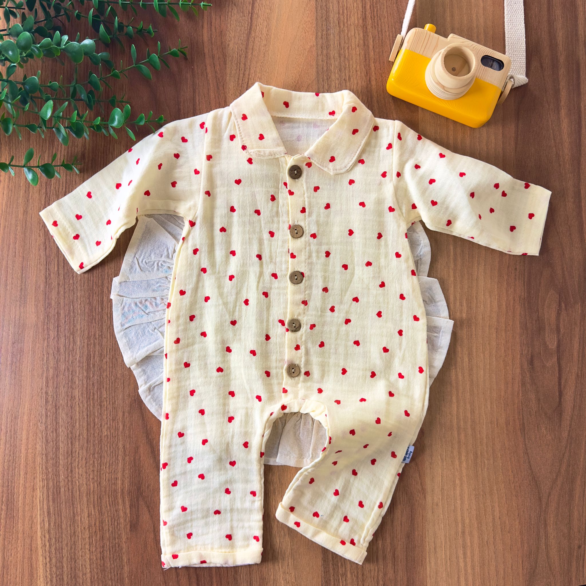 Kalpli Uzun Kollu Müslin Tulum