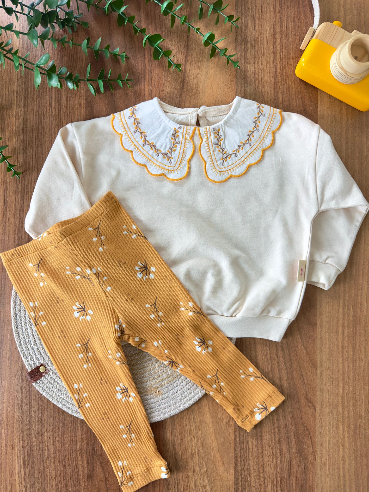 Autumn Taytlı Kız Bebek İkili Takım