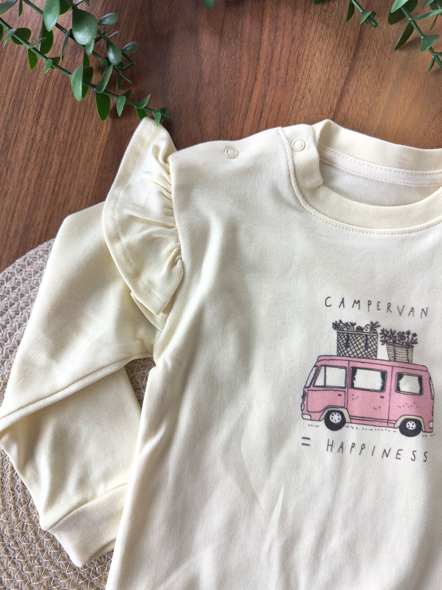 ''Campervan'' Kız bebek İkili Takım