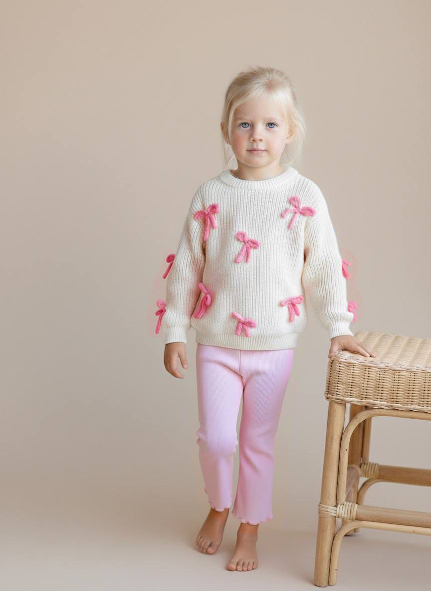 Pink Storm İspanyol Paça Kız Çocuk Takımı