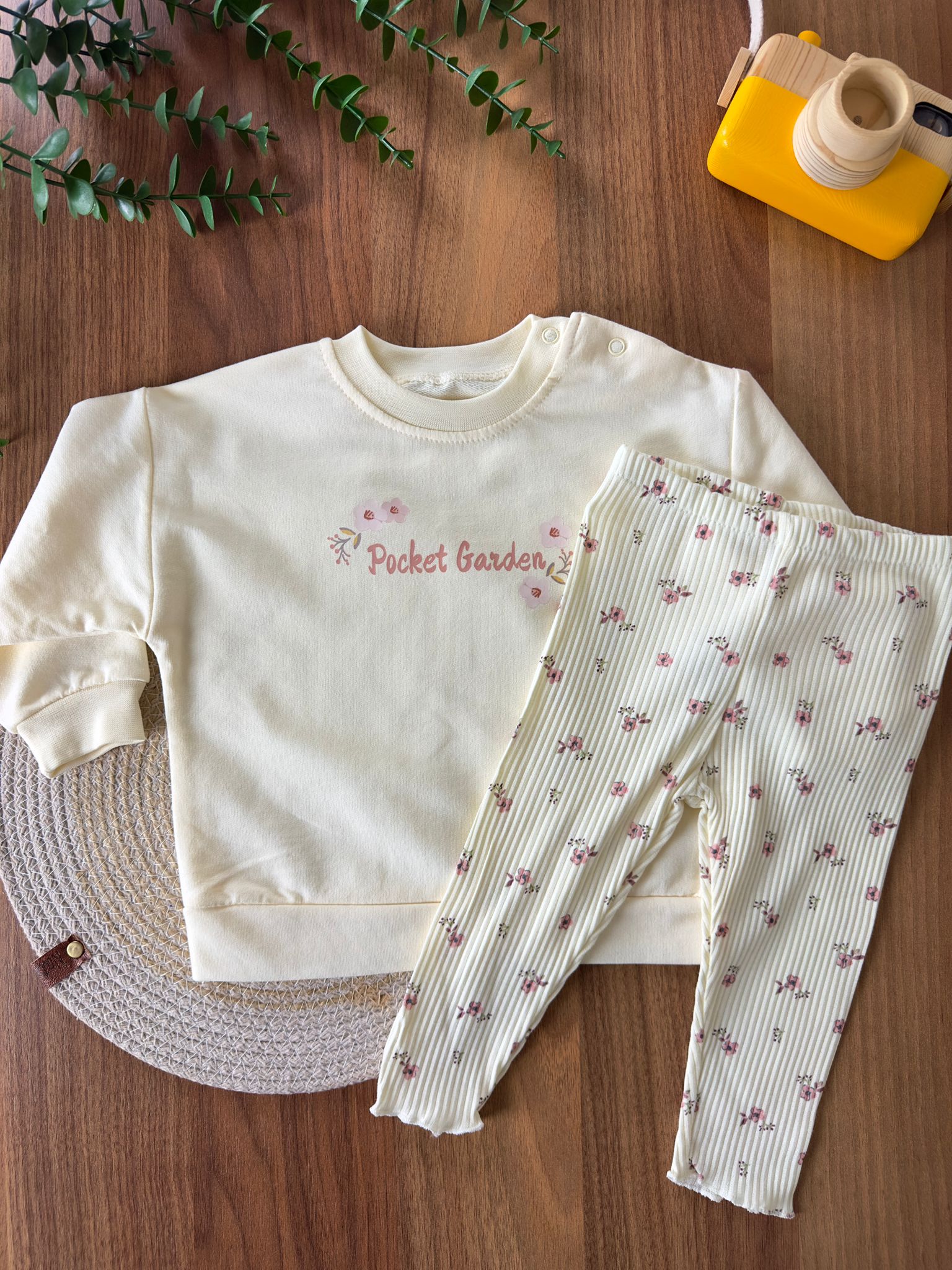 ''Pocket Garden'' Kız Bebek İkili Takım