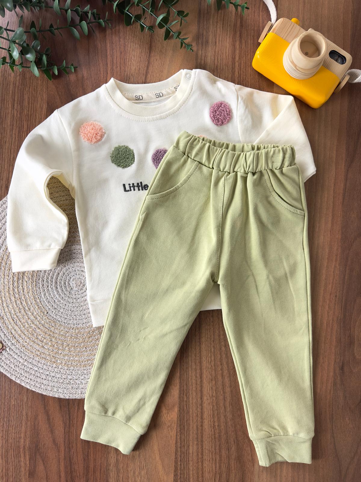 ''Little Ball Of Joy'' Kız Bebek İkili Takım