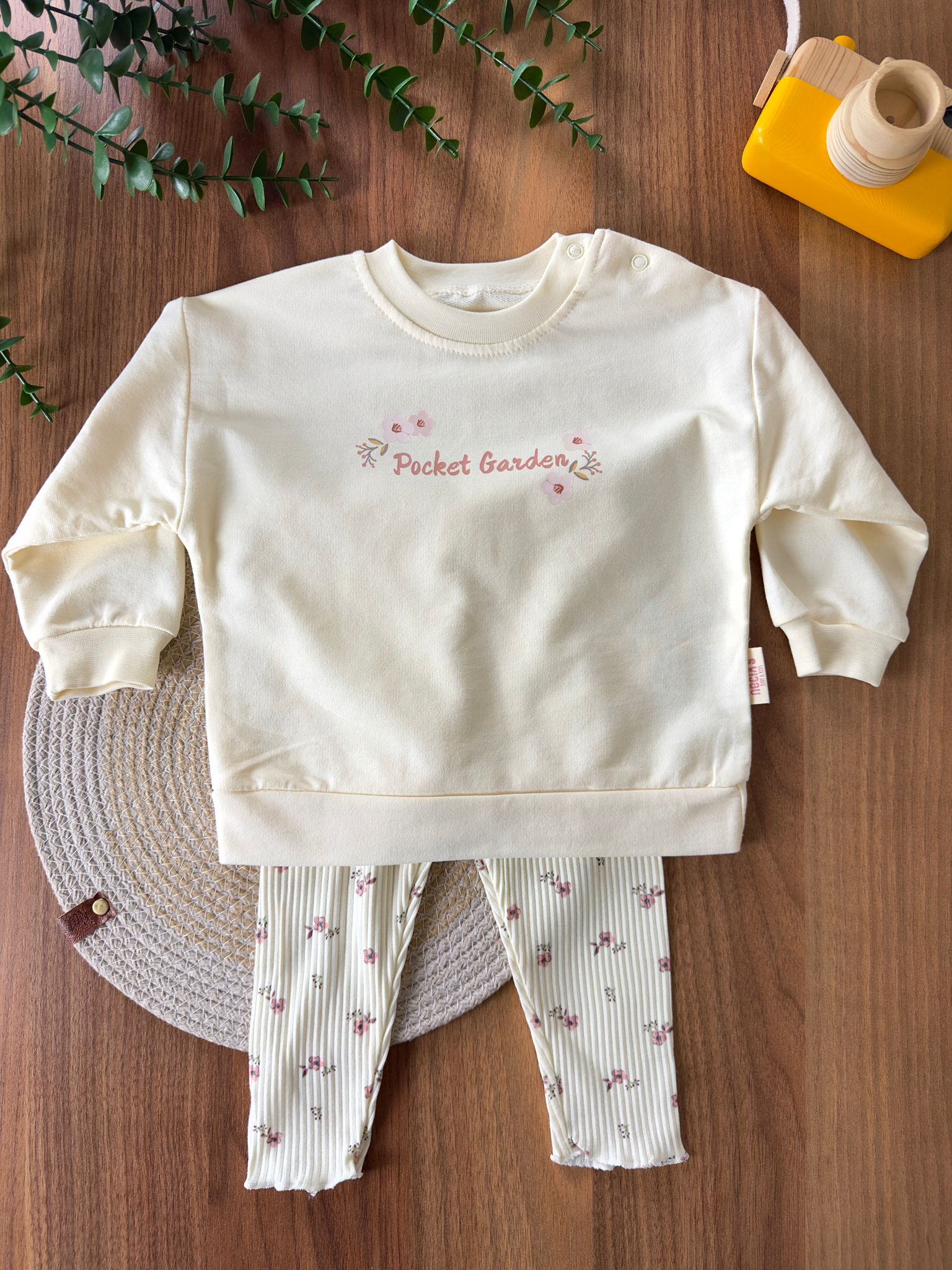 ''Pocket Garden'' Kız Bebek İkili Takım