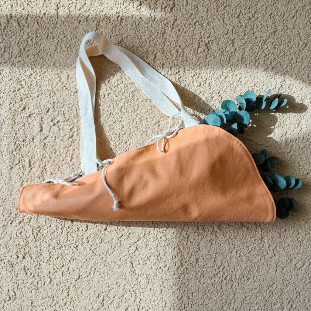 Turuncu Retro Astarlı Çiçek Çantası