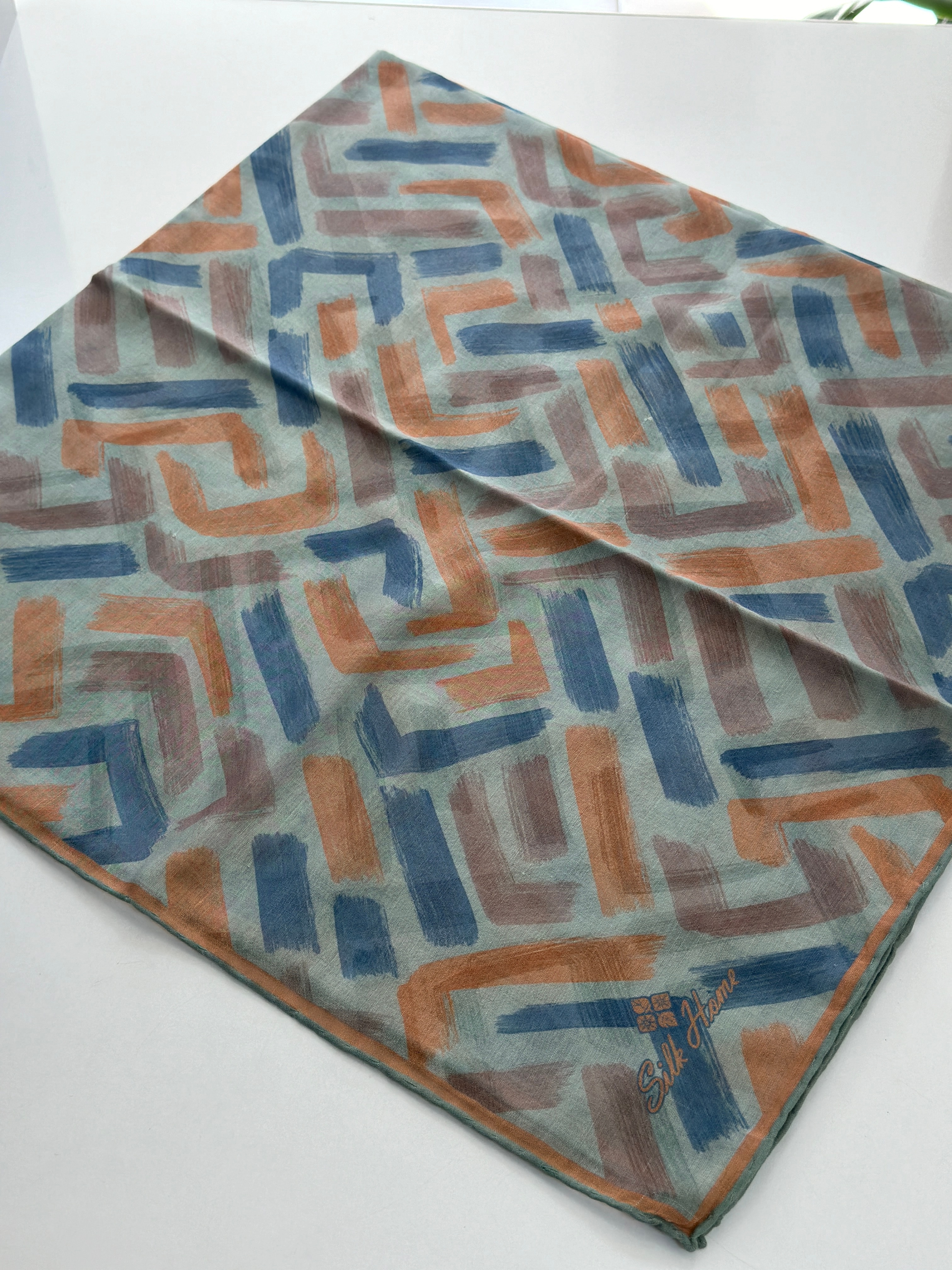 Yeni sezon silk home soft eşarp  - 9. Desen