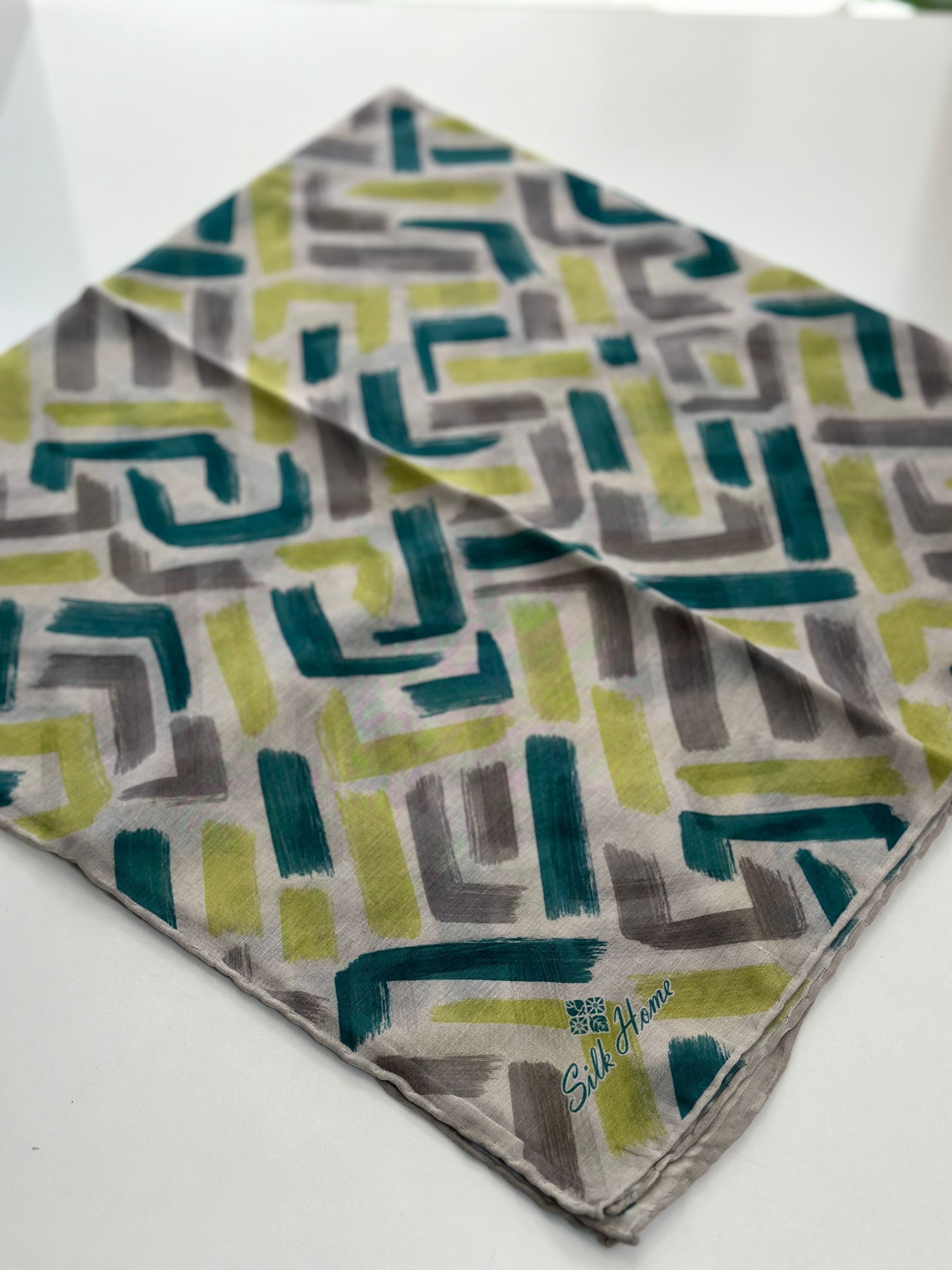 Yeni sezon silk home soft eşarp  - 13. Desen