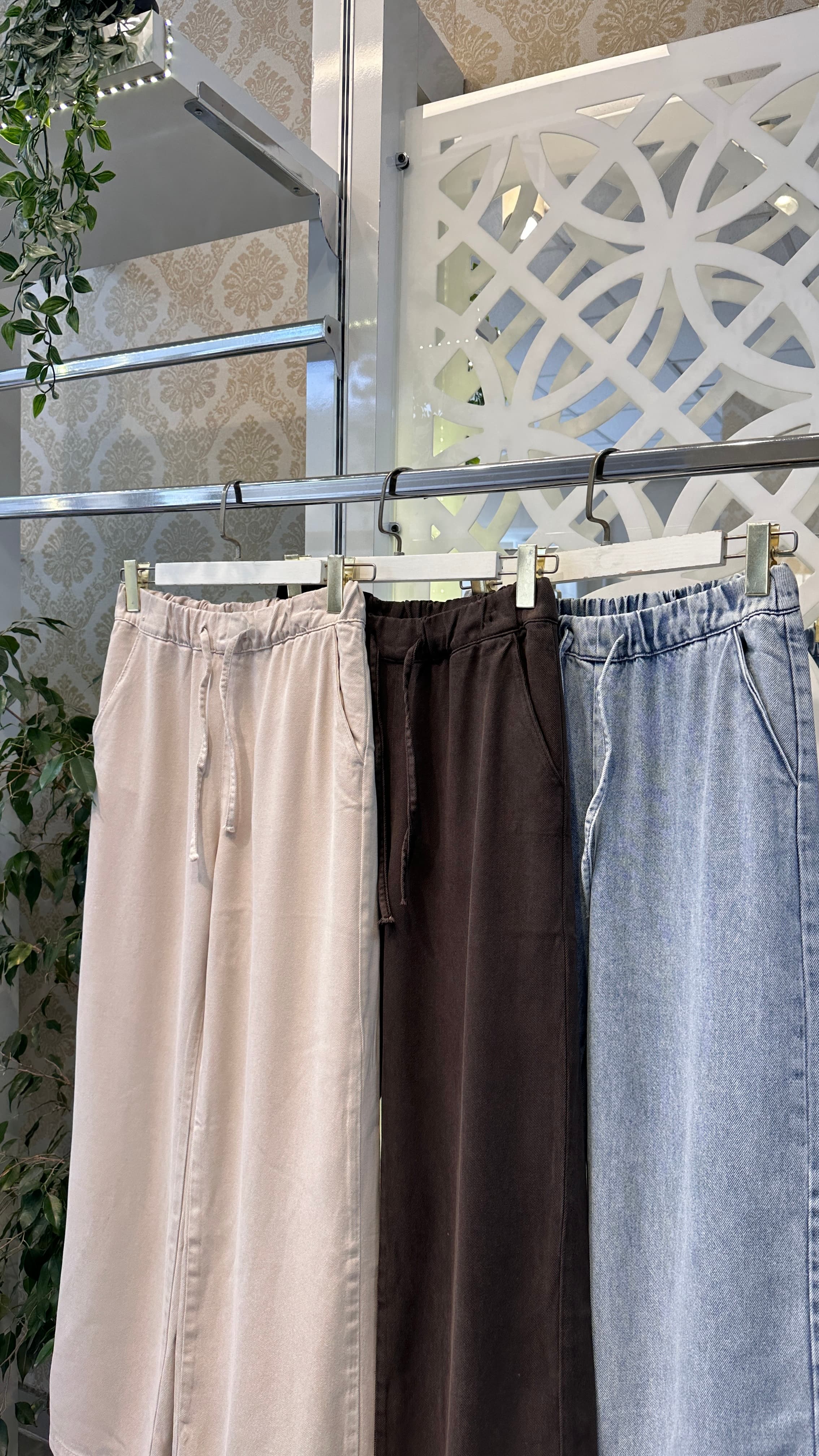 2773 Mgz Bol Paça Kot Pantolon - Acı kahve