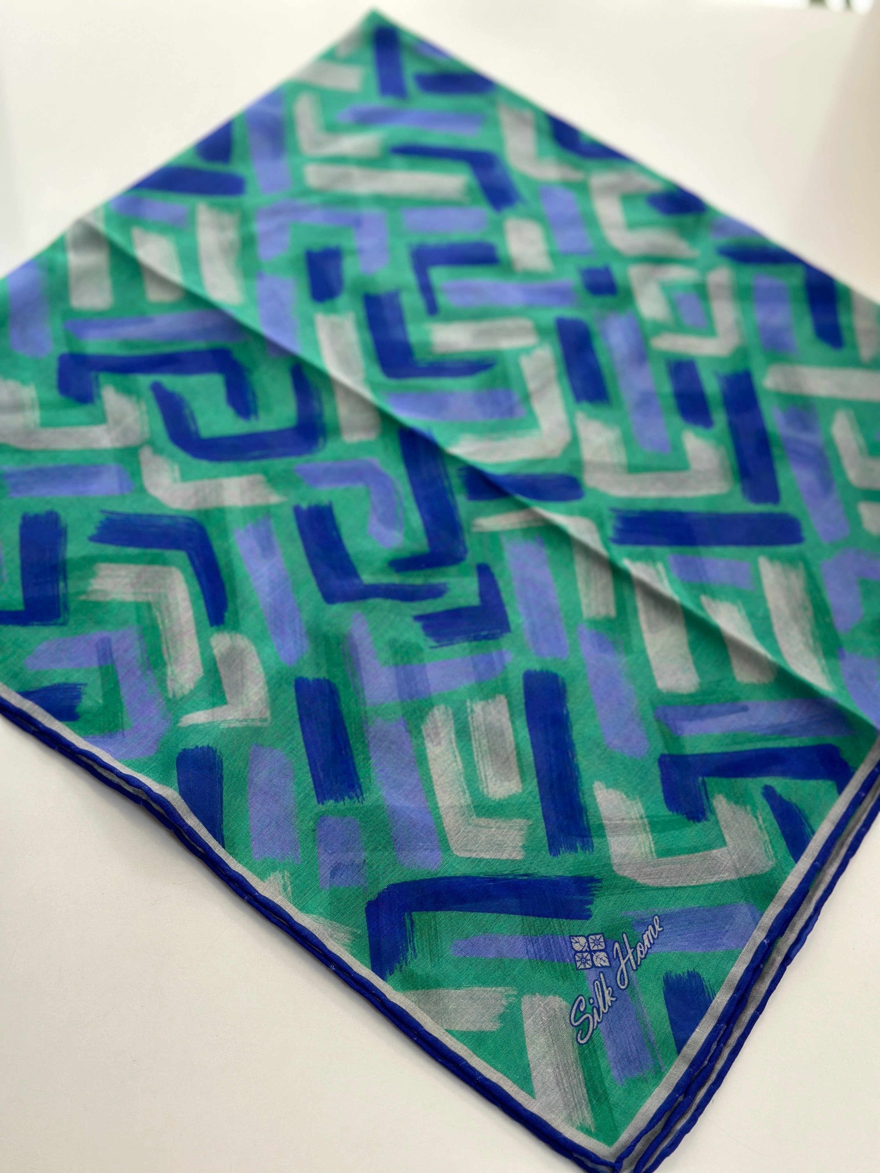Yeni sezon silk home soft eşarp  - 5. Desen