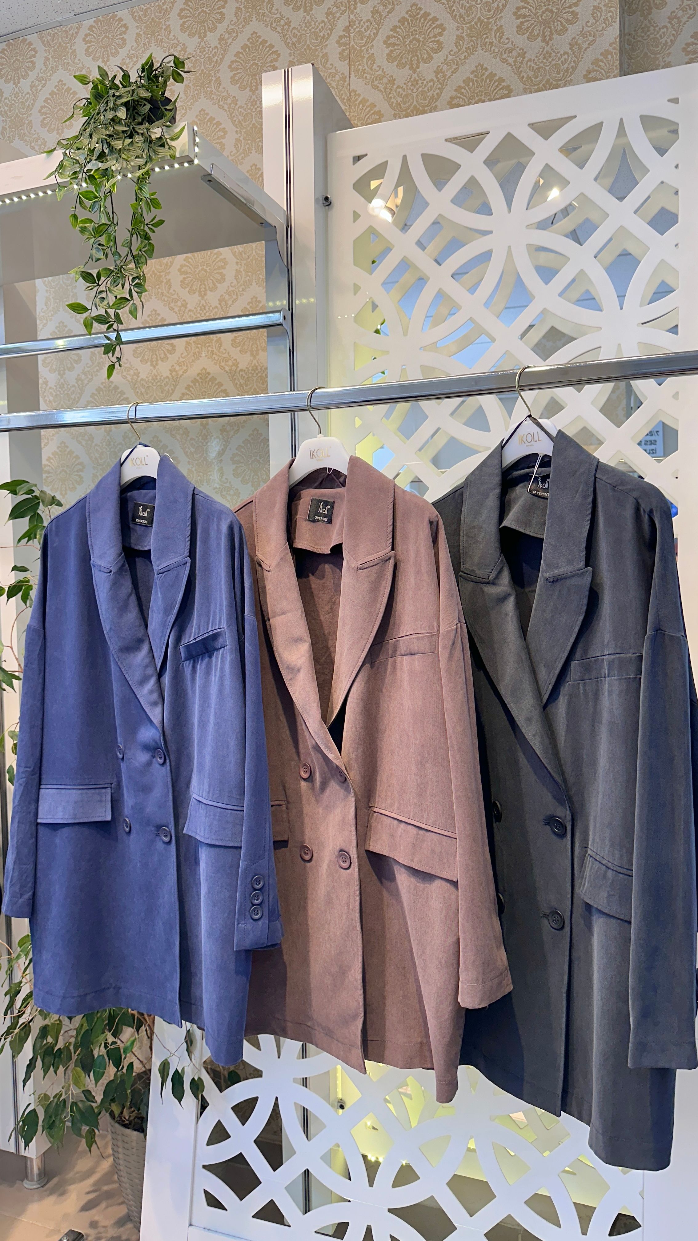 İkoll Qupra Blazer Ceket  - lacivert