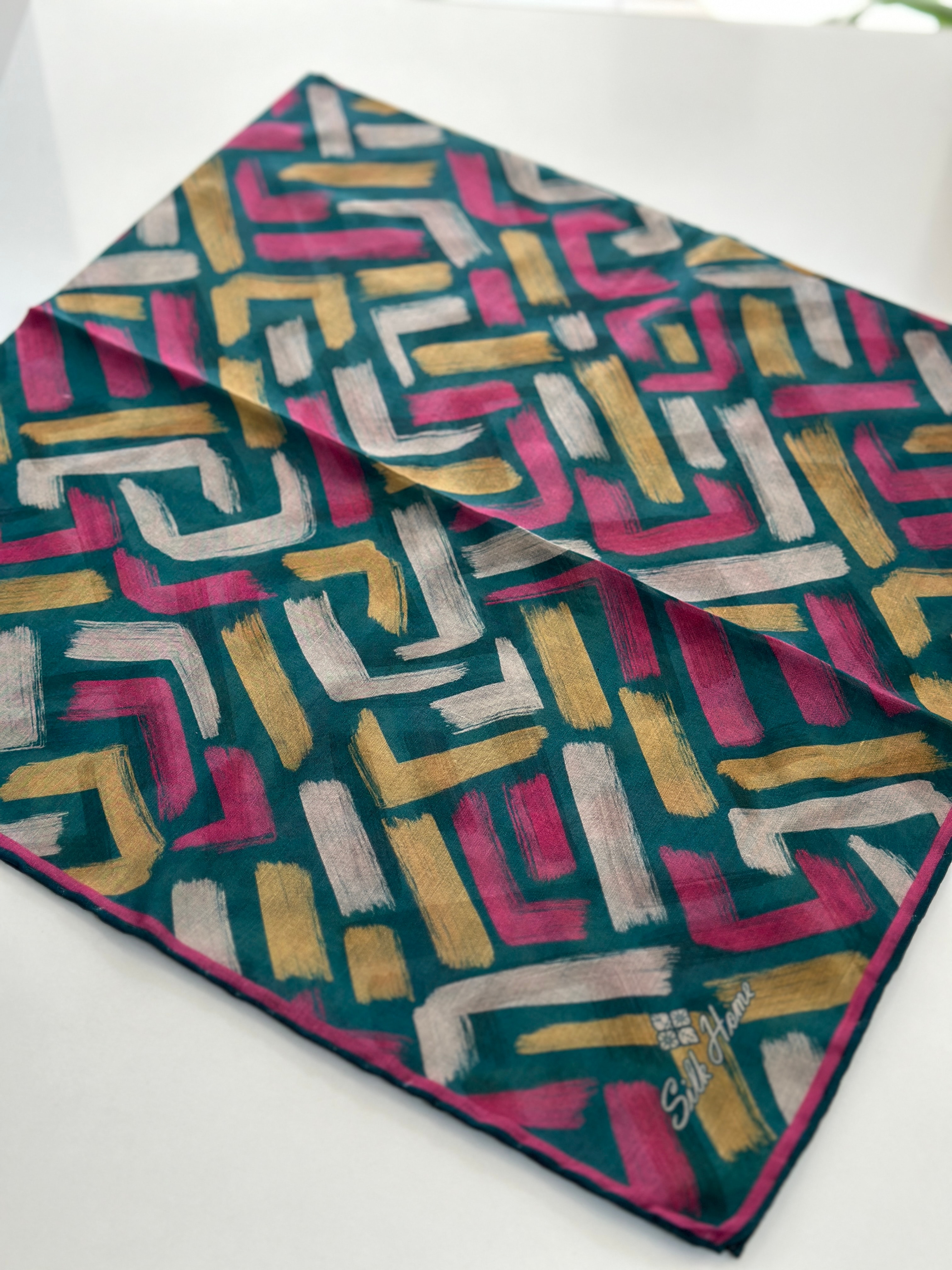 Yeni sezon silk home soft eşarp  - 8. Desen