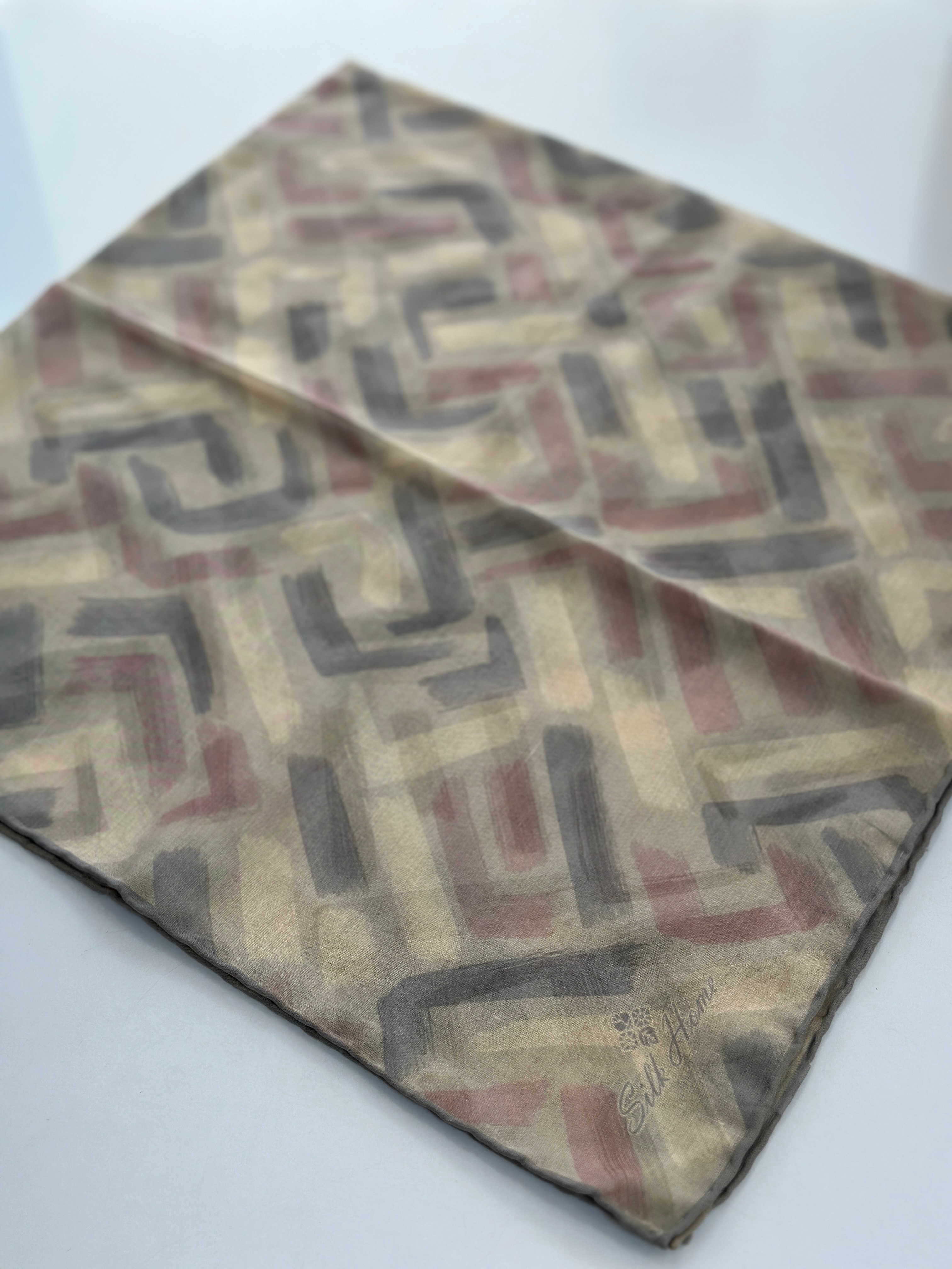 Yeni sezon silk home soft eşarp  - 11. Desen