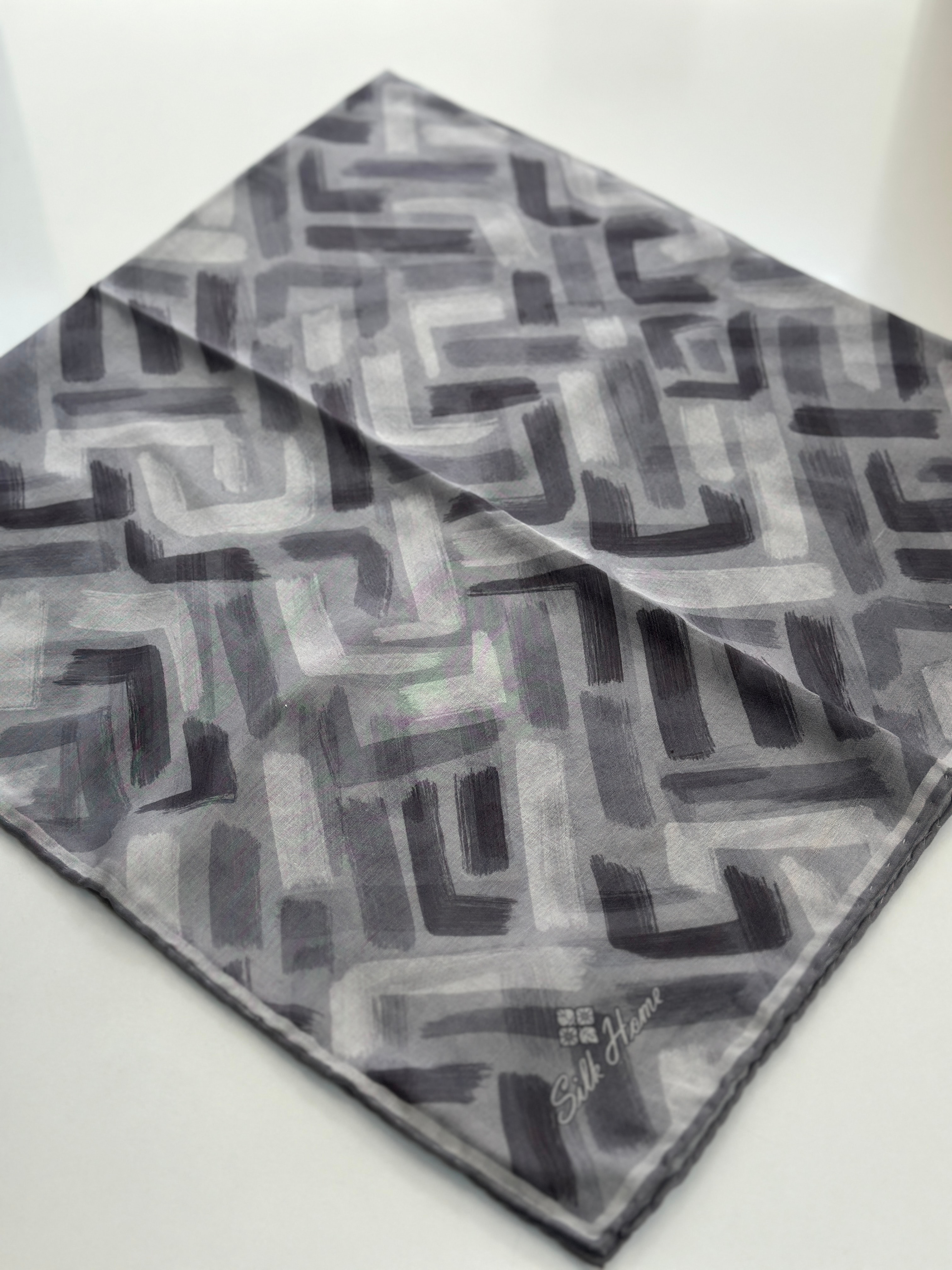 Yeni sezon silk home soft eşarp  - 12. Desen