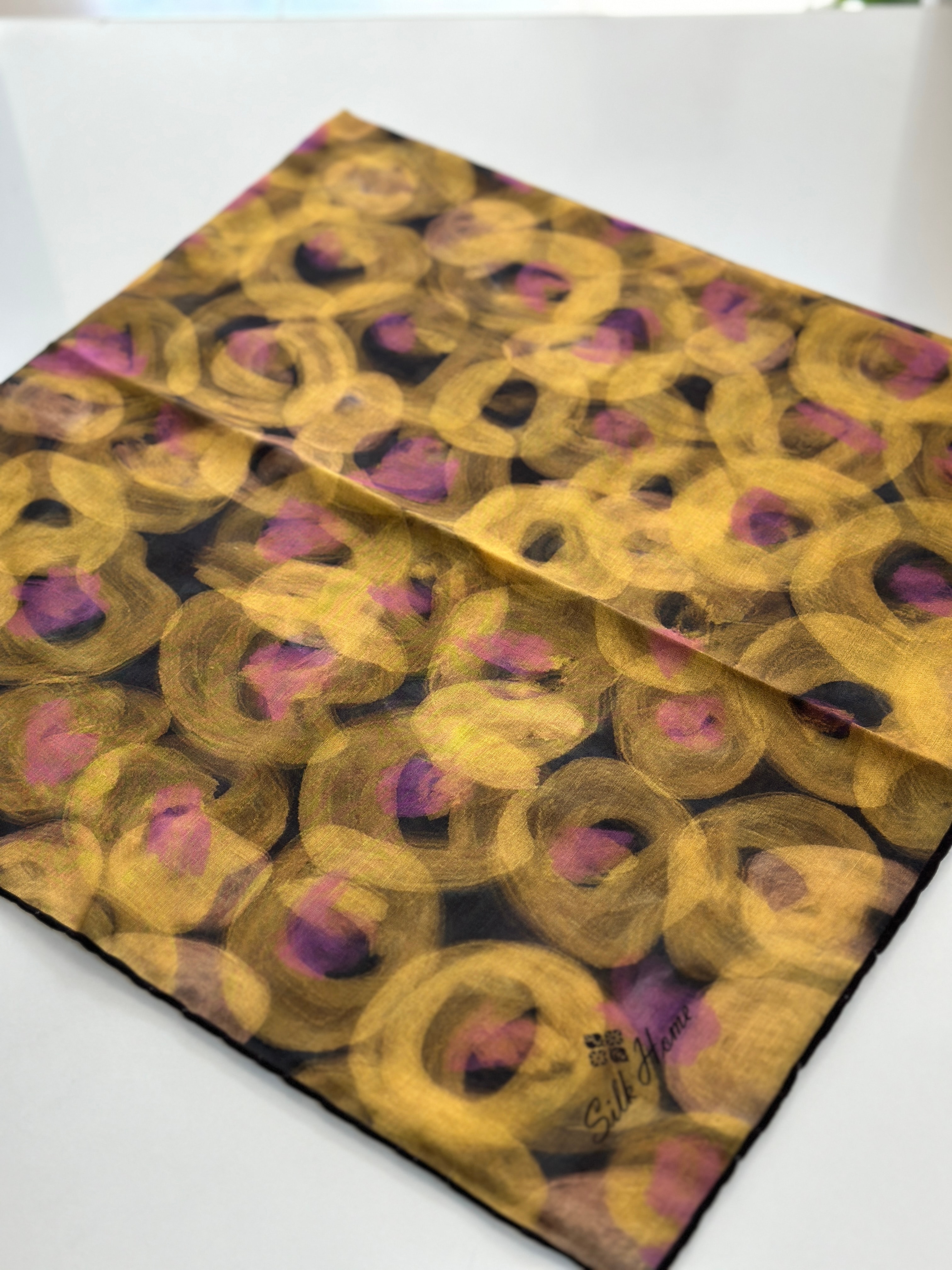 Yeni sezon silk home soft eşarp  - 16. Desen