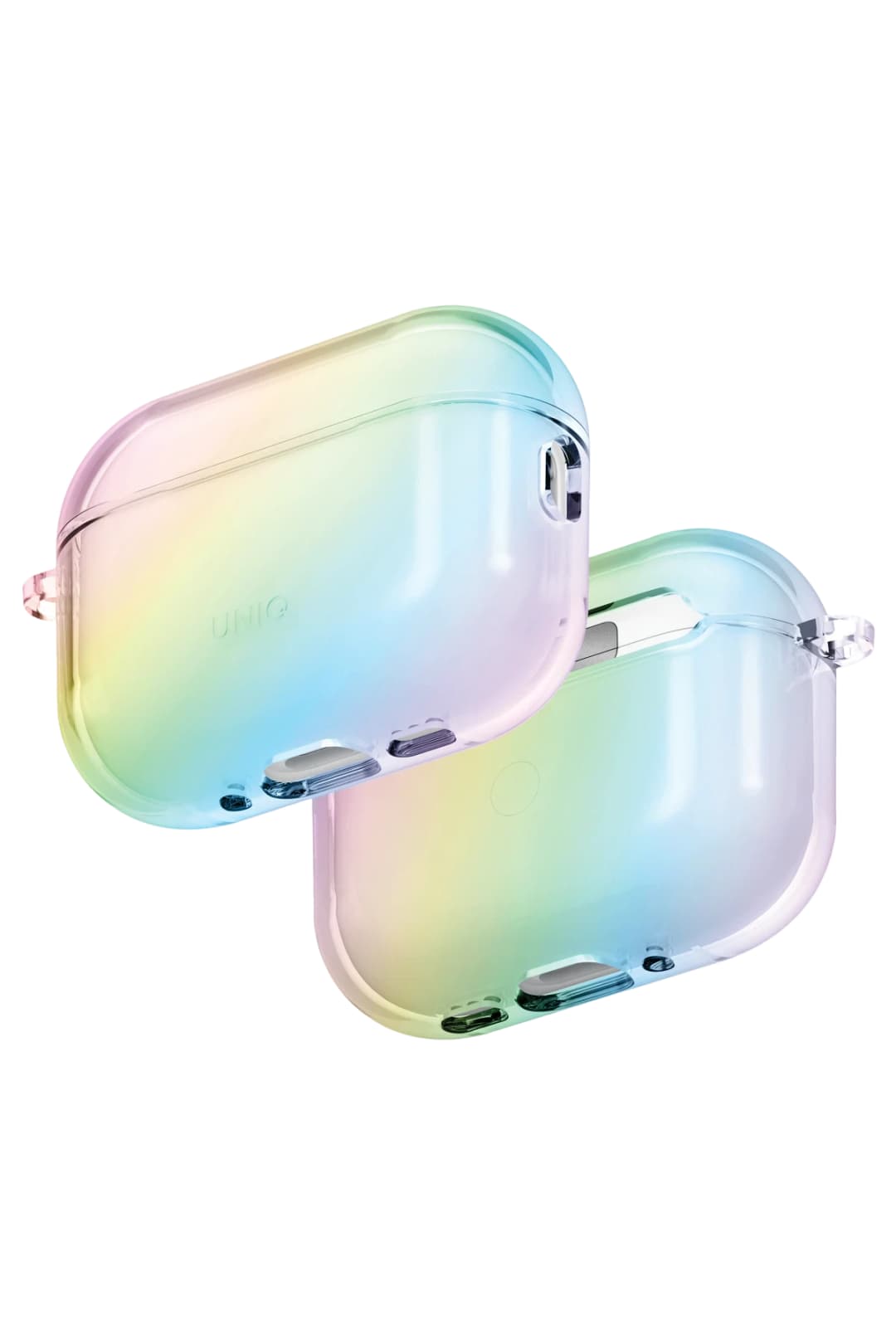 Uniq Airpods Pro 3 (3.nesil) Iridescia Hang Kılıf - Holo Quartz