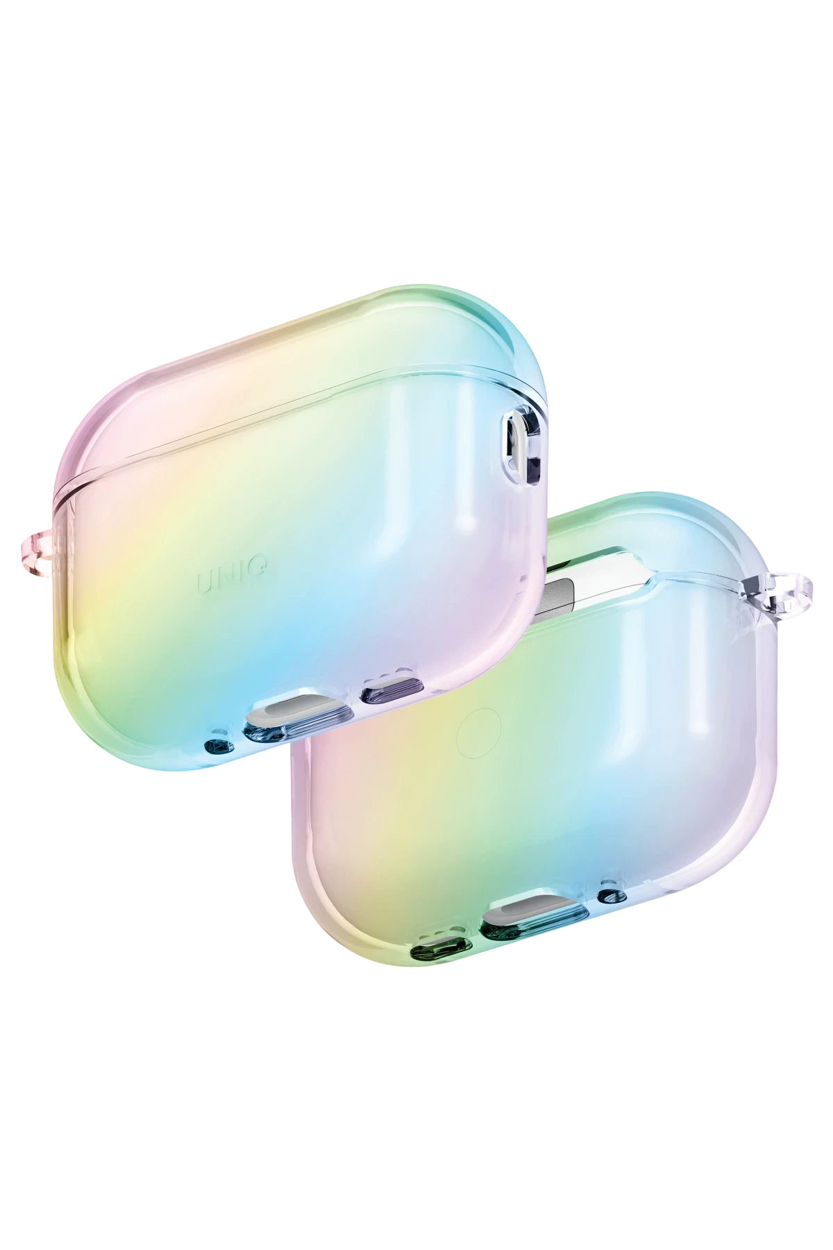 Uniq Airpods Pro 3 (3.nesil) Iridescia Hang Kılıf - Holo Quartz