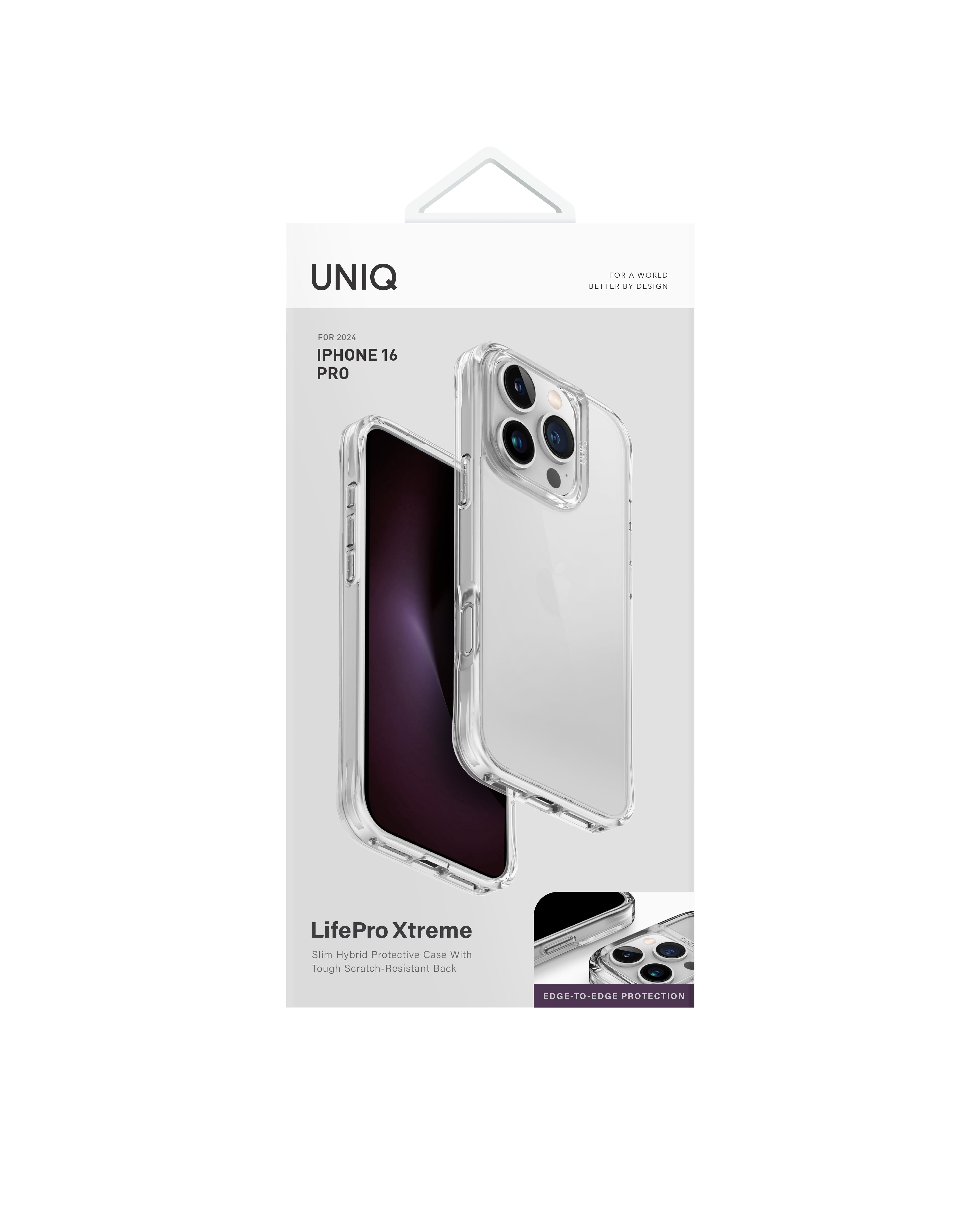 Unıq LifePro Extrem Kapak 16 Pro - Şeffaf