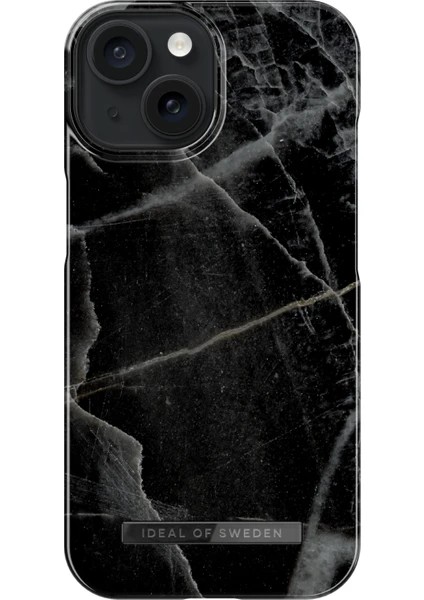 Fashion Case iPhone 13 Pro Black Thunder Marble