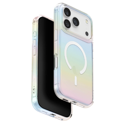 Uniq Apple iPhone 17 Pro Iridescia Magsafe Kapak - Rainbow