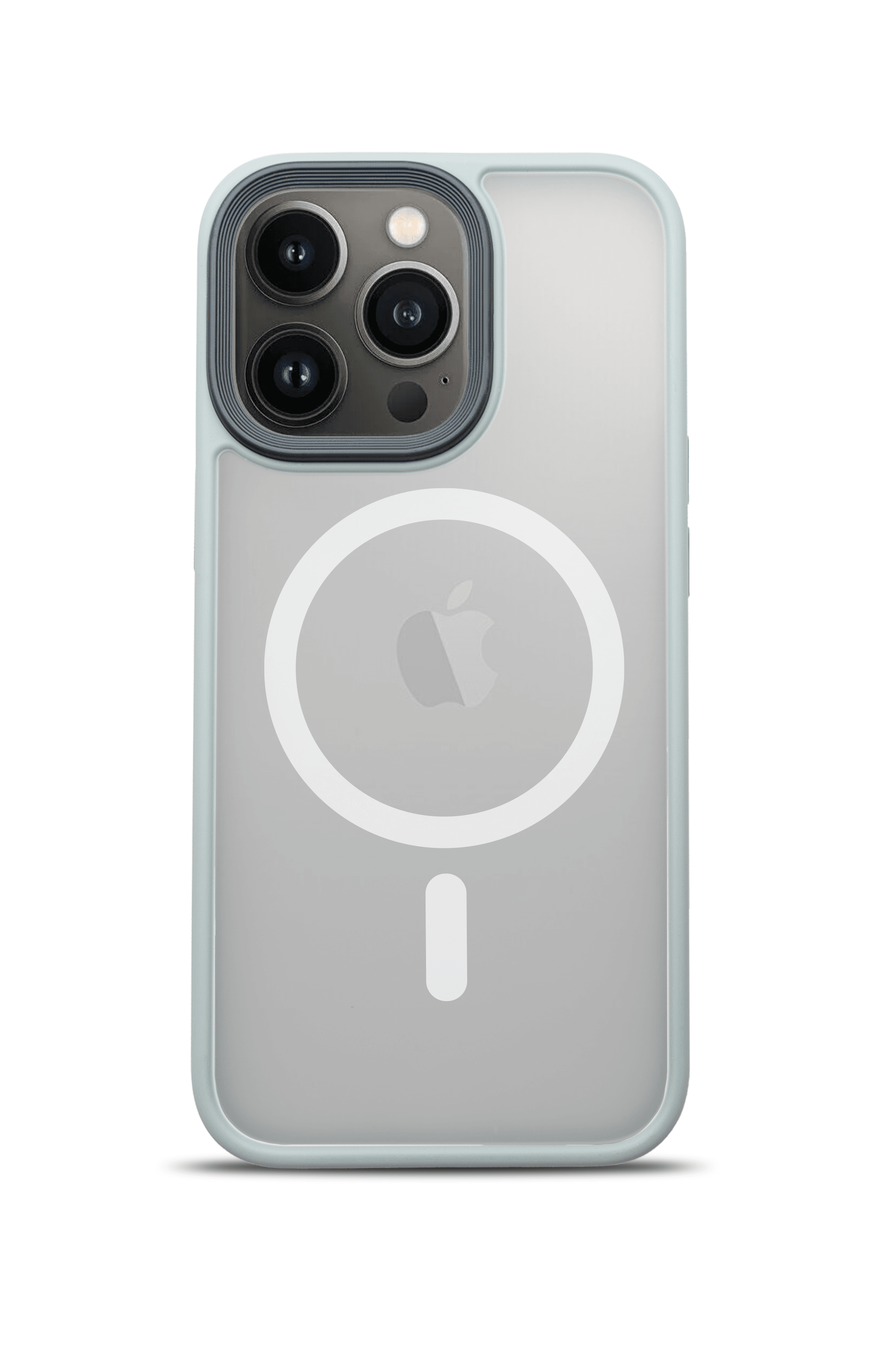 G-NEXT Apple iPhone 15 Pro Max Uyumlu Magsafe Şarj Özellikli BOLD Anti-Shock Kılıf - Gri