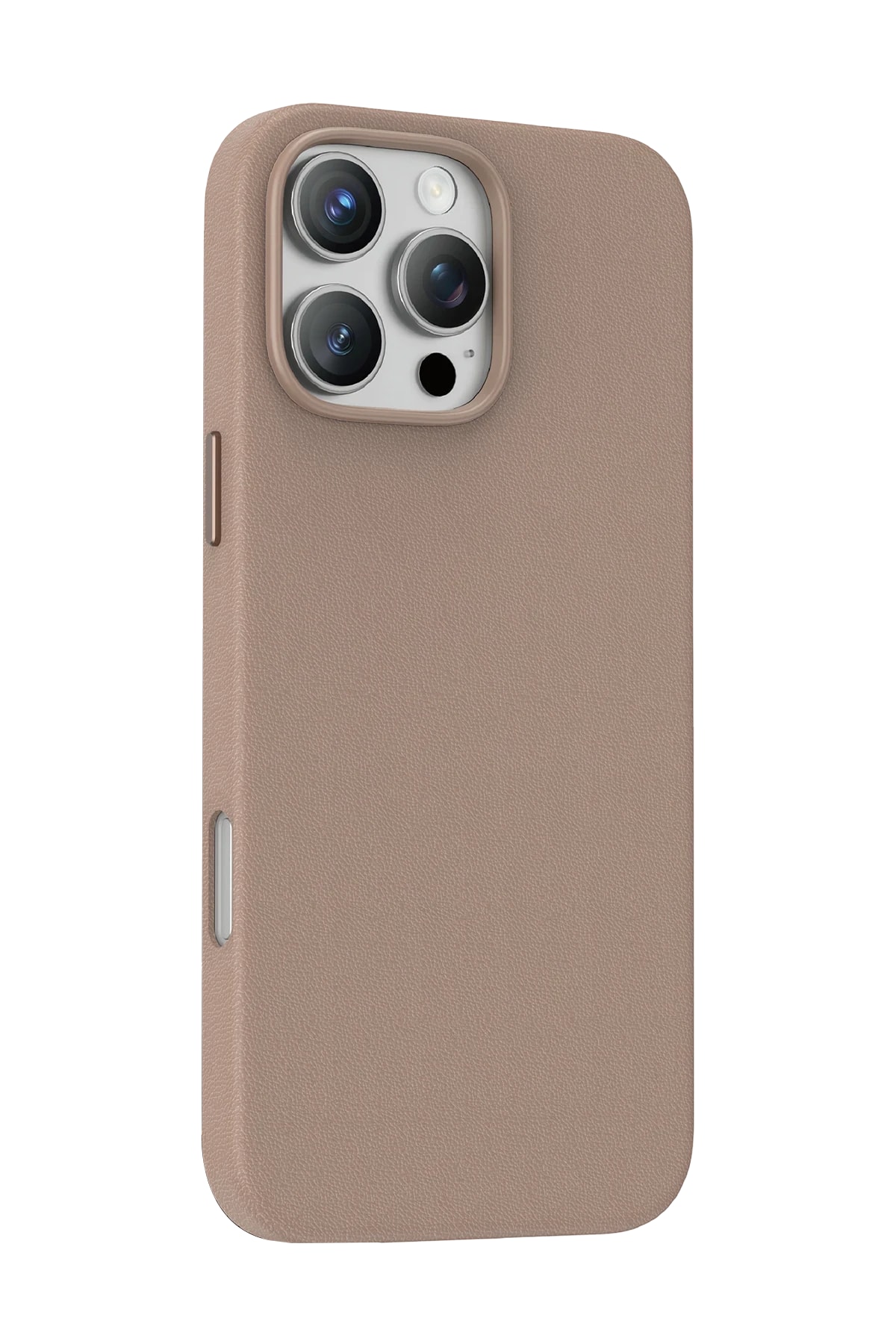 Keephone Apple iPhone 16 Pro Max Peekaboo Magsafe Kapak - Çöl Titanyum