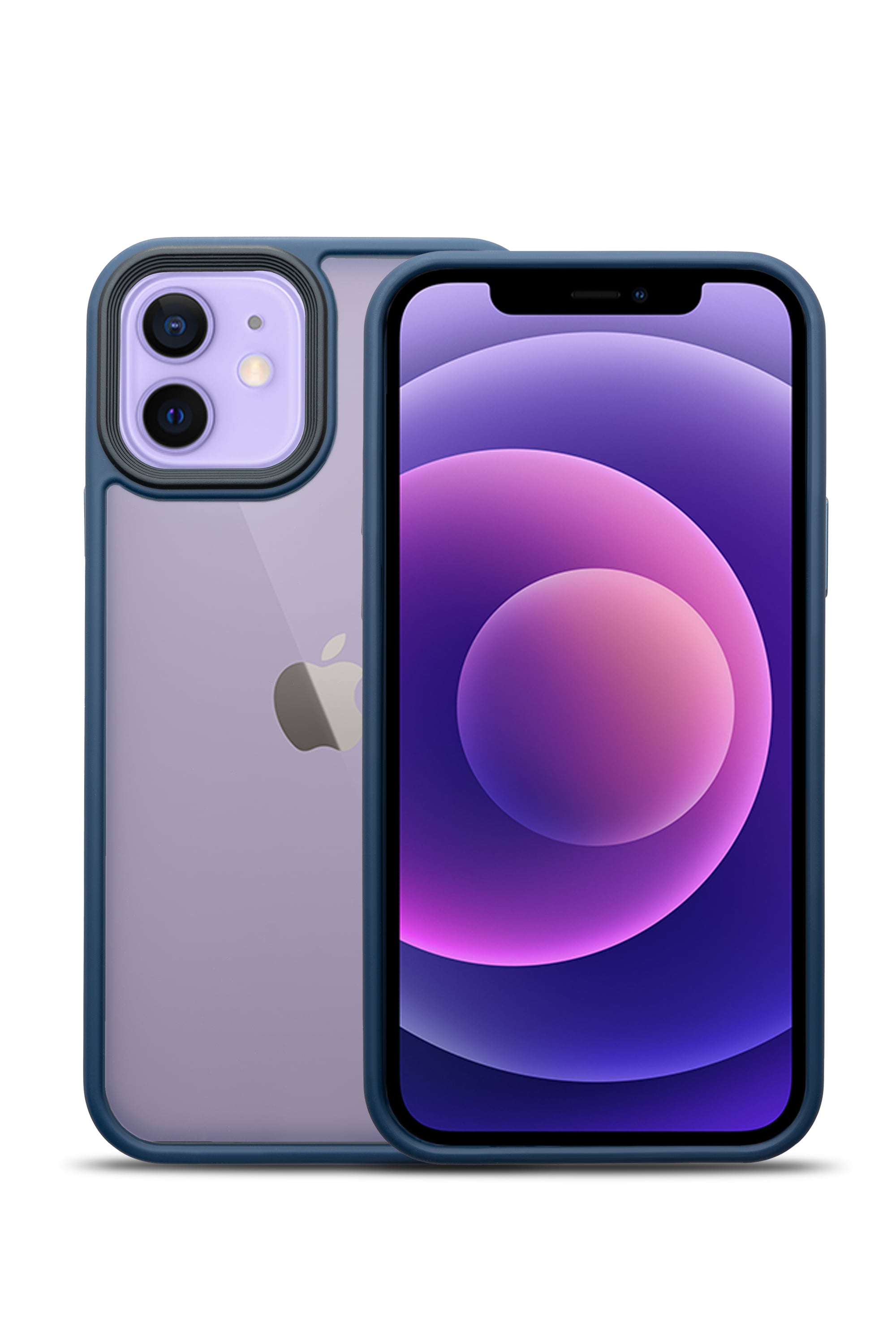 G-NEXT Apple iPhone 12/12 Pro Uyumlu  BOLD Anti-Shock Kılıf - Mavi