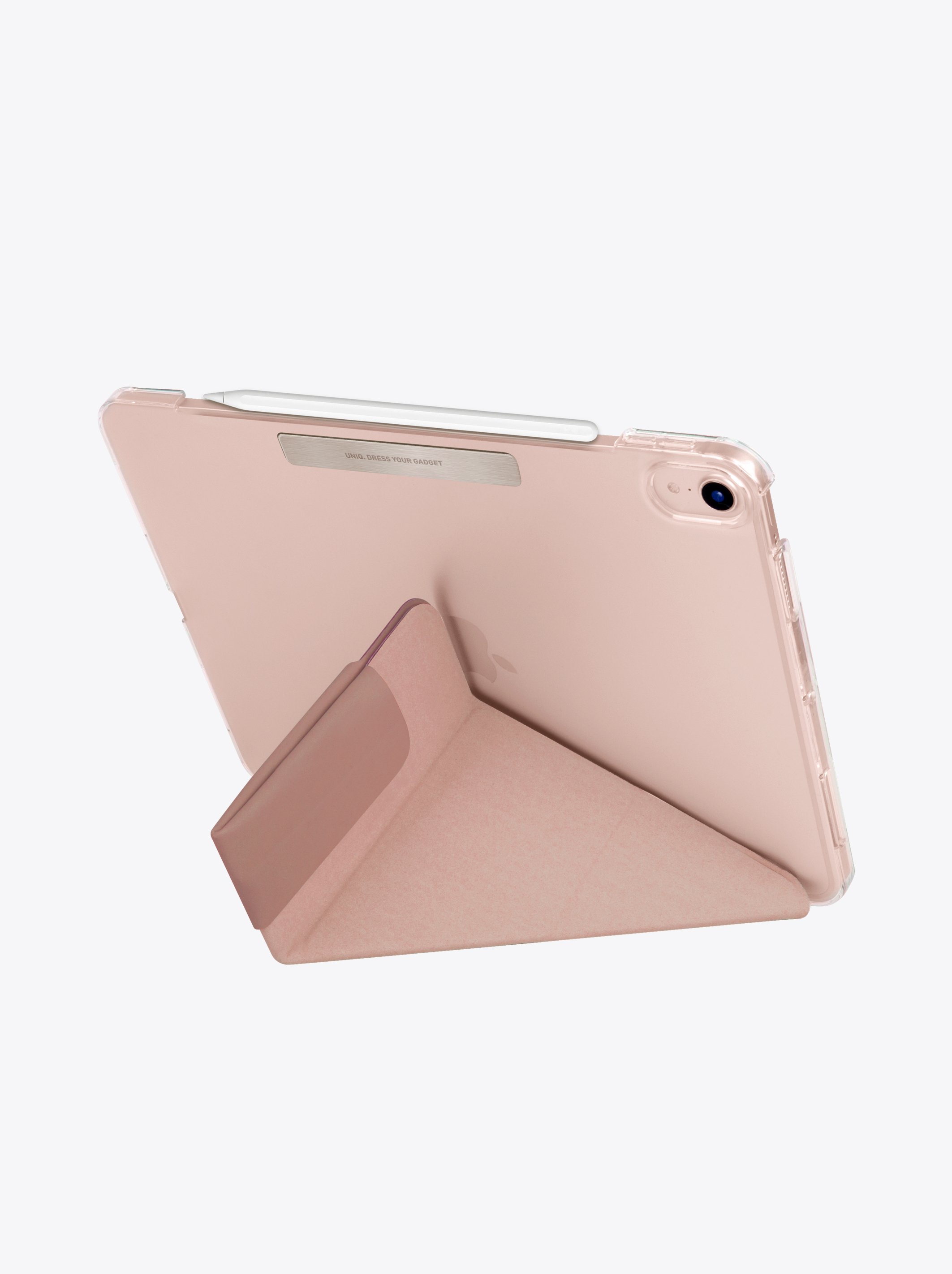 Uniq iPad Air 4 10.9 Camden Katlanabilir Tablet Kapak - Pembe