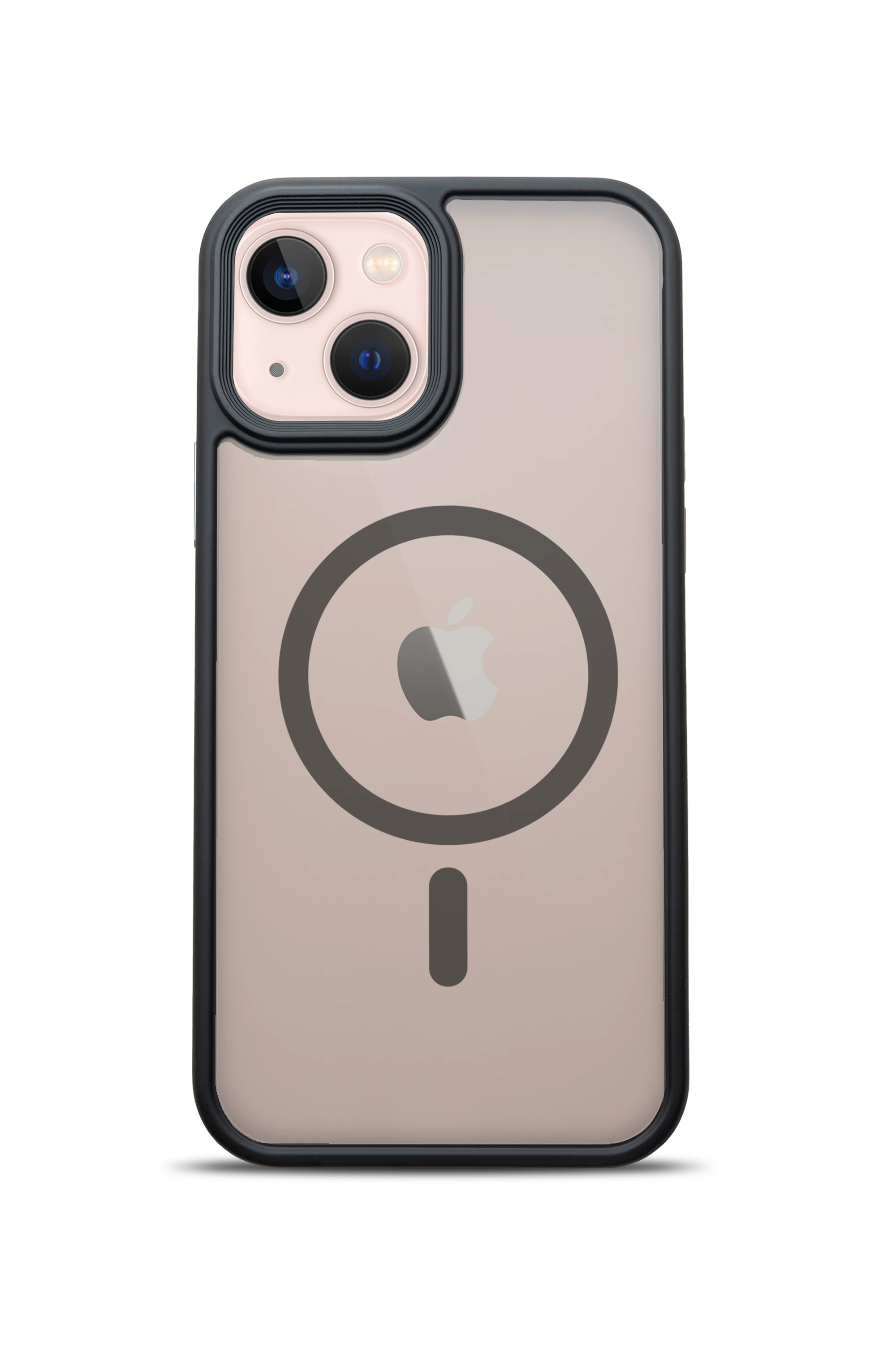 G-NEXT Apple iPhone 13 Uyumlu Magsafe Şarj Özellikli BOLD Anti-Shock Kılıf - Siyah