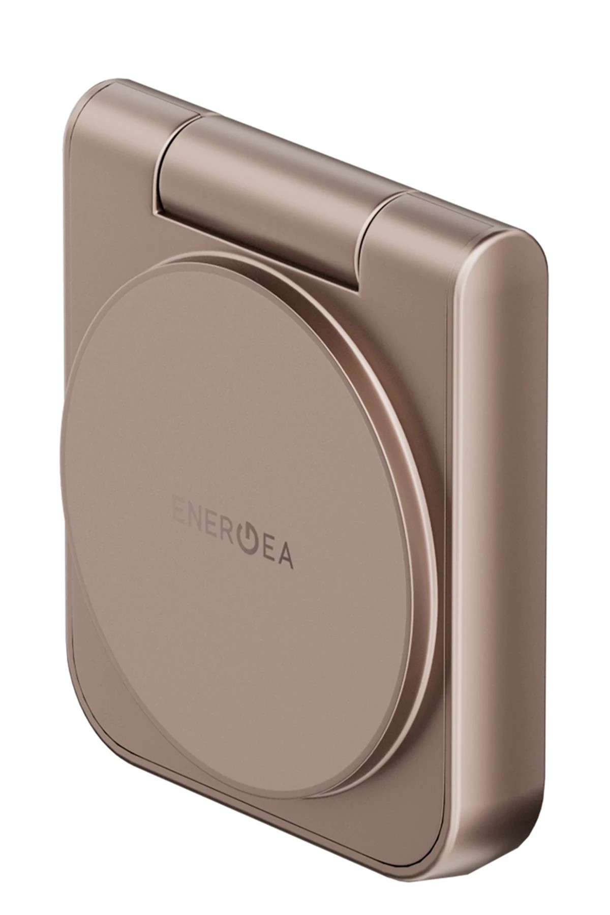 Energea MagDuo 2in1 Katlanabilir 15W Telefon ve 2.5W Saat Masaüstü Hızlı Şarj Standı - Gold