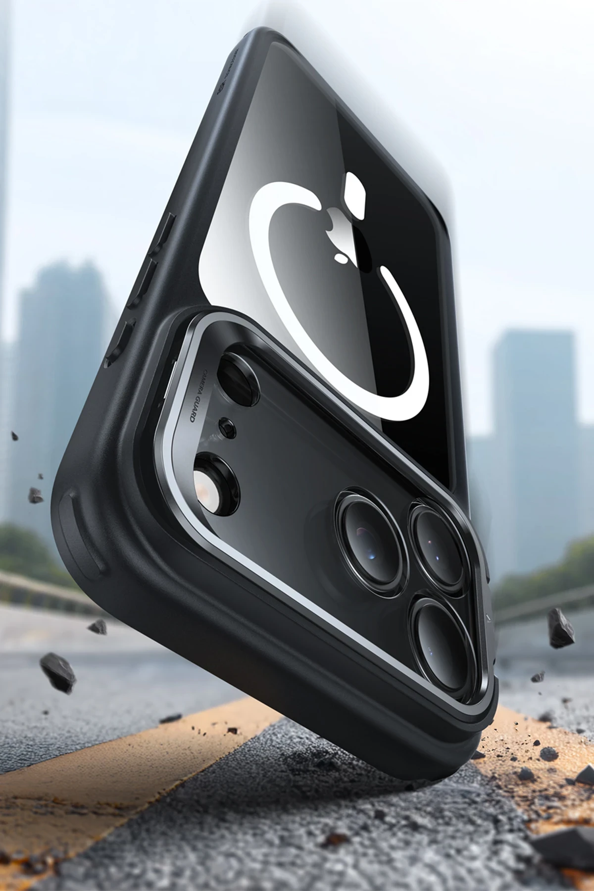 ESR Apple iPhone 17 Classic Hybrid Magsafe Standlı Kapak - Siyah