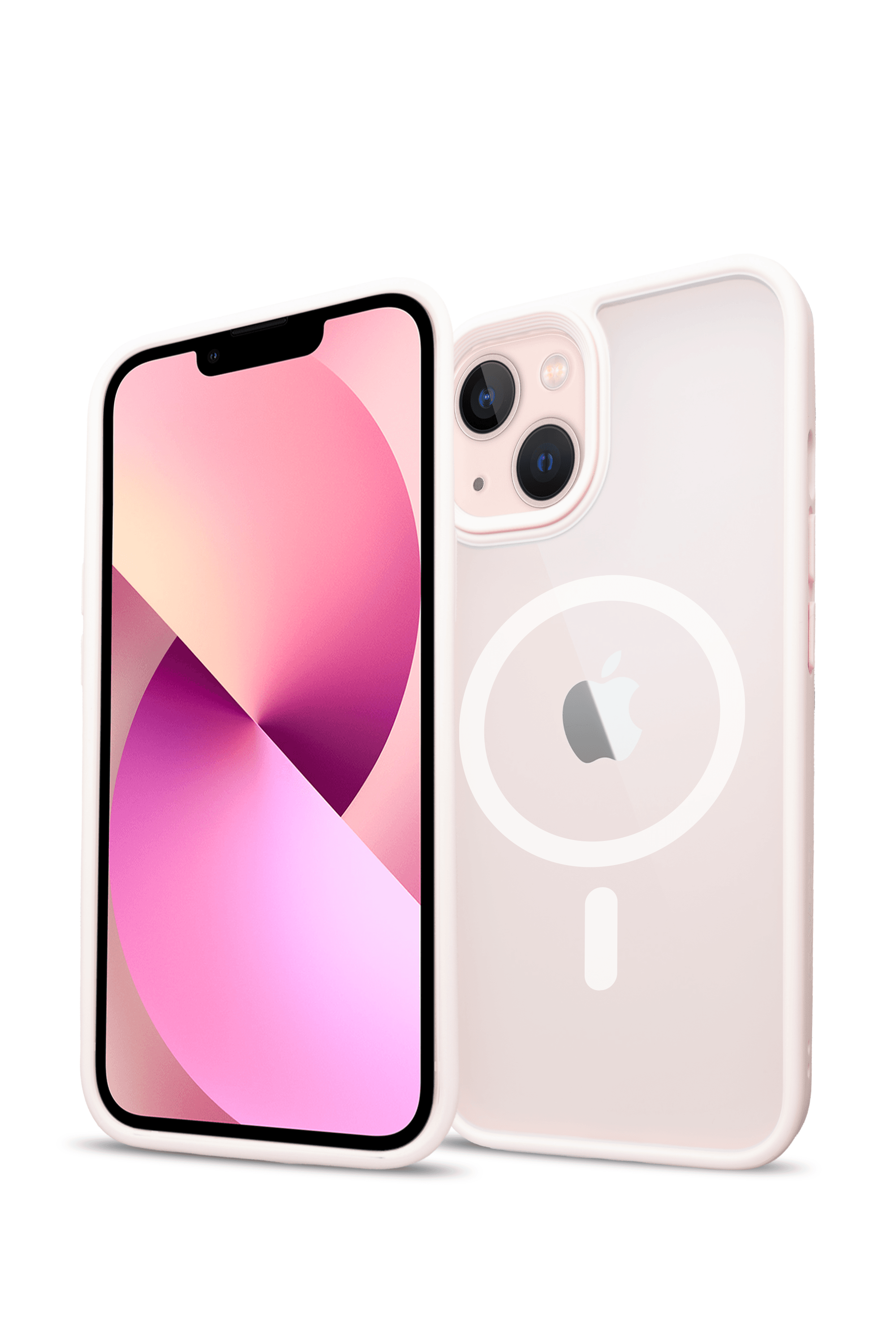 G-NEXT Apple iPhone 15 Uyumlu Magsafe Şarj Özellikli BOLD Anti-Shock Kılıf - Pembe