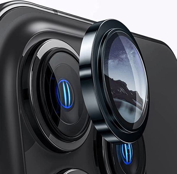 G -Next Apple iPhone 12 Compatible Camera Lens Protector - Graphite