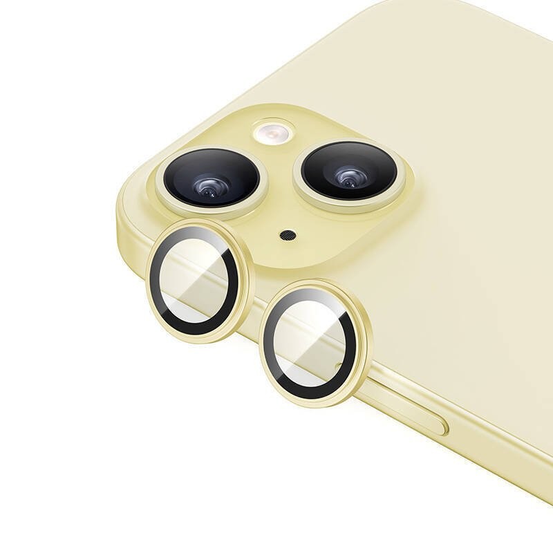 G-NEXT KAMERA KORUYUCU LENS IPHONE 15/15 PLUS YELLOW
