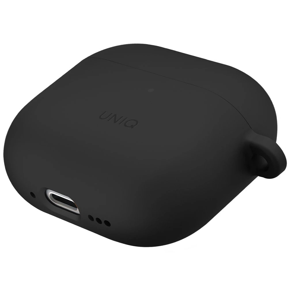 Uniq Airpods 4 (4.nesil) Nexo Silikon Kılıf - Siyah