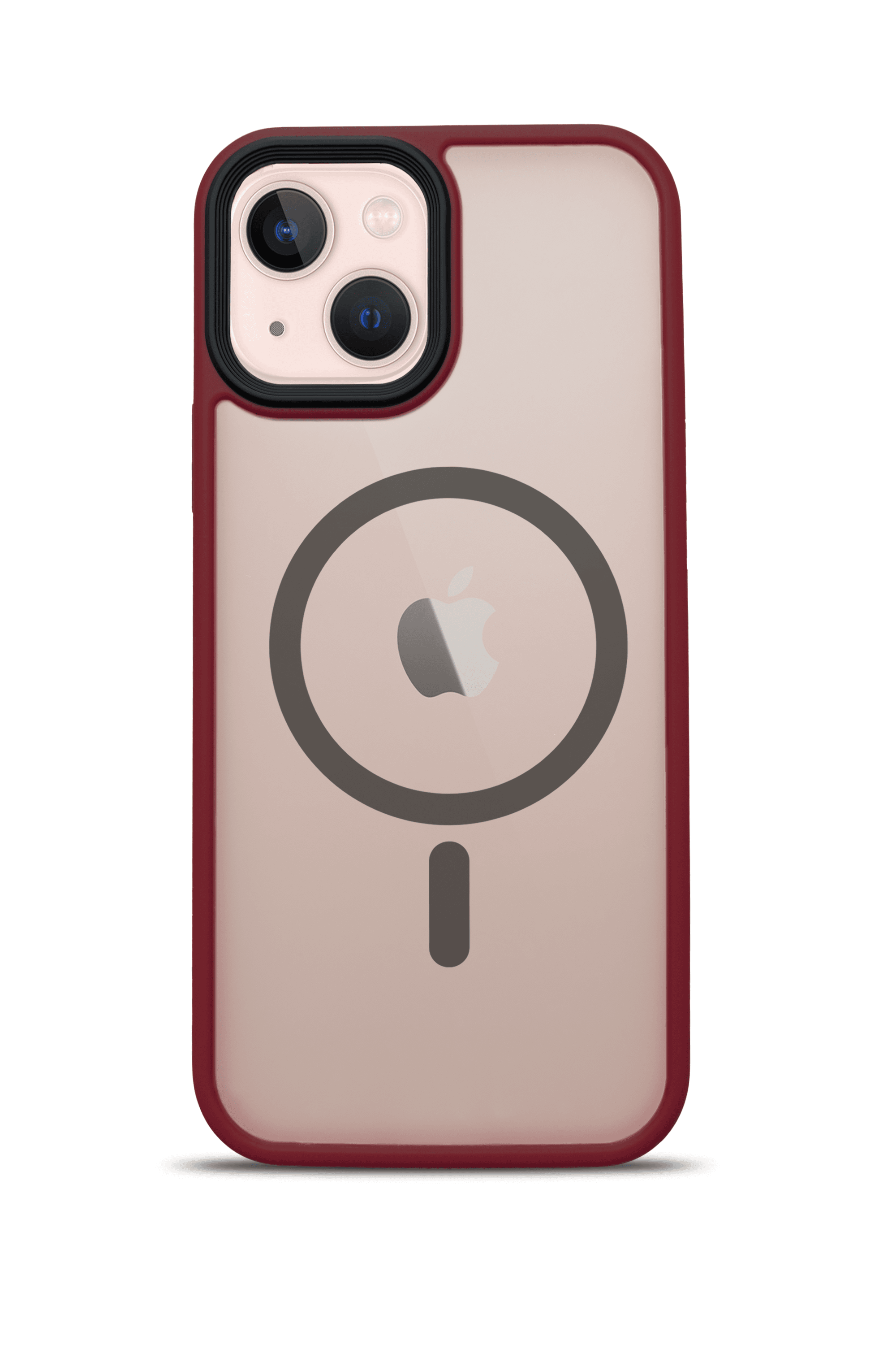 G-NEXT Apple iPhone 14 Plus Uyumlu Magsafe Şarj Özellikli BOLD Anti-Shock Kılıf - Wine