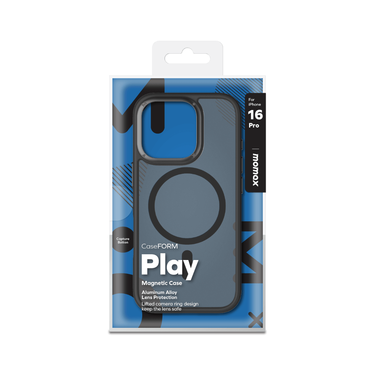 Play CaseForm Magnetic Case iPhone 16 Pro (Black)