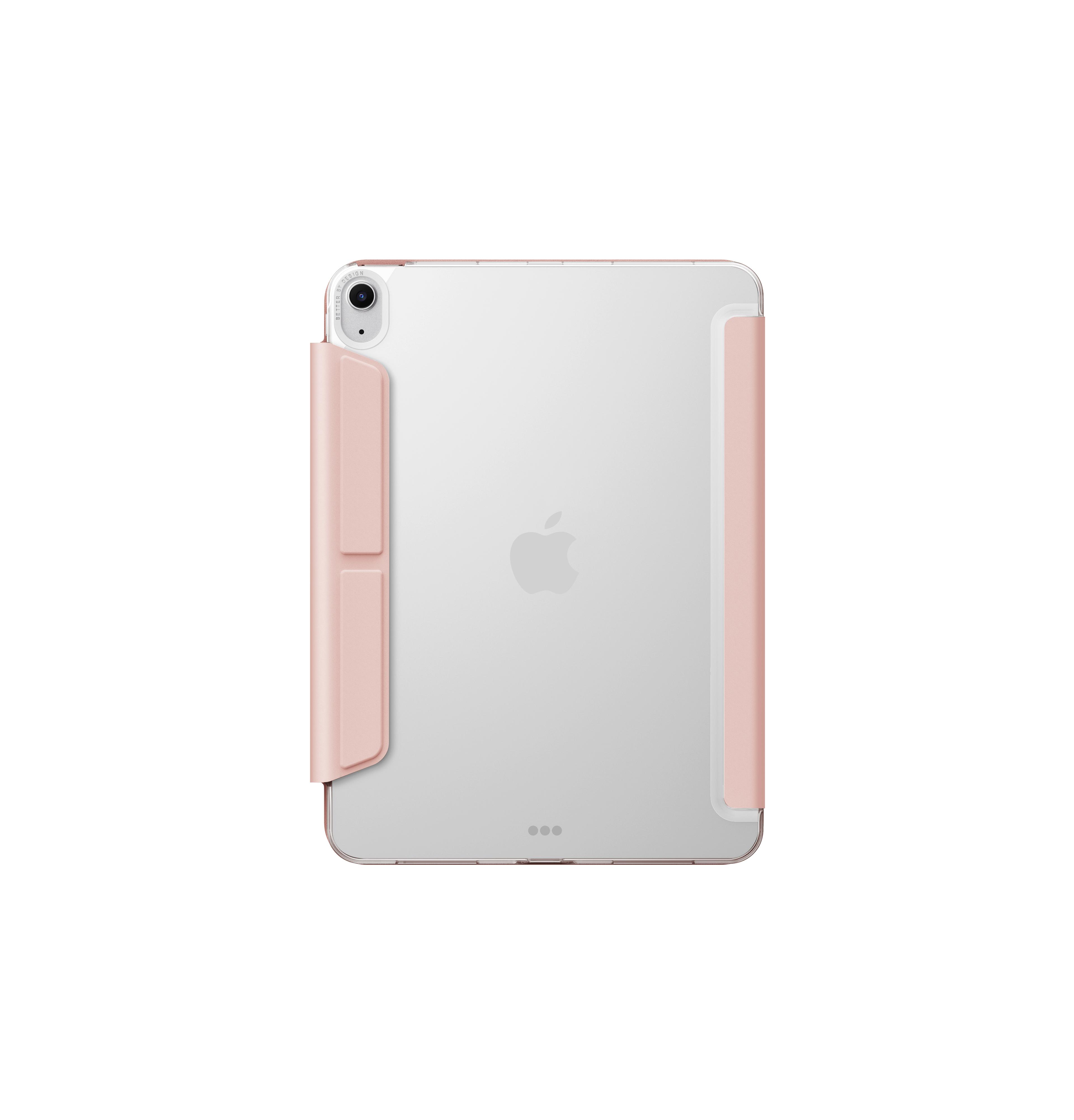 Uniq iPad Air 11 (2024) Camden Katlanabilir Tablet Kapak - Pembe