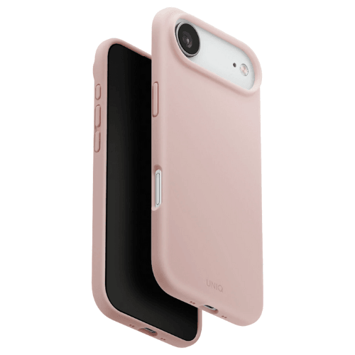 Uniq Apple iPhone 17 Air Lino Hybrid Magsafe Kapak - Pembe