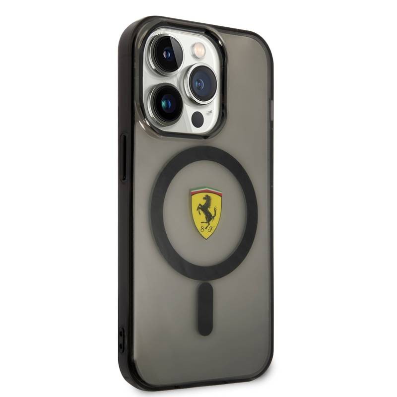 FERRARİ HC MAGSAFE DOTS BLACK iPhone 15 PRO MAX FEHMP15XUDOK