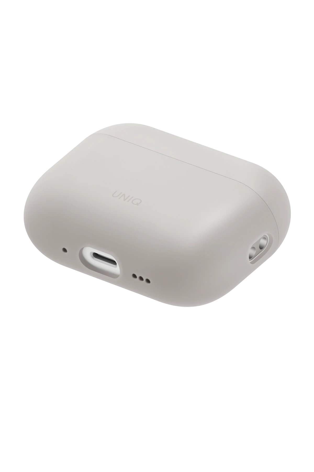 Uniq Airpods Pro 3 (3.nesil) Lino Silikon Kılıf - Bej