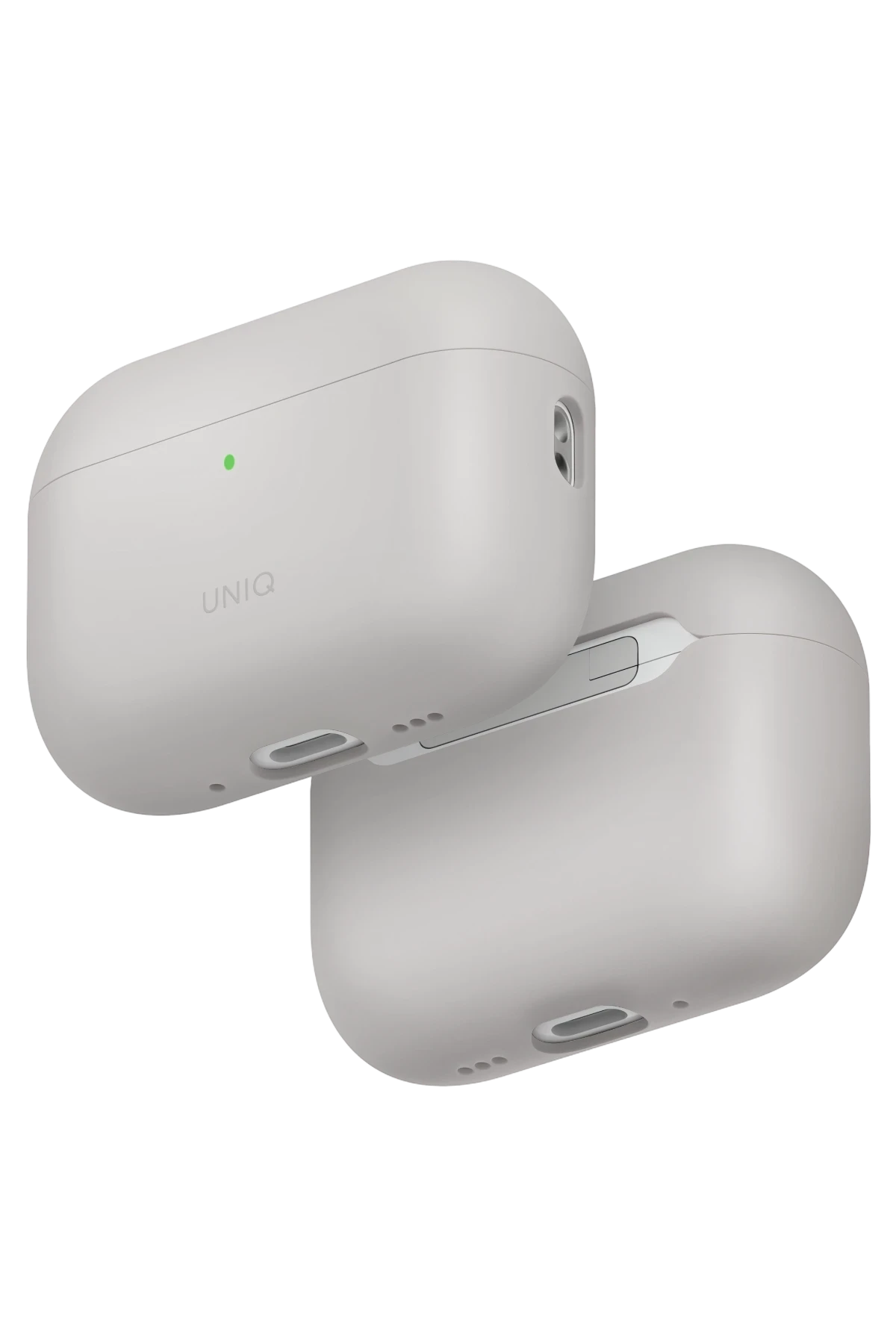 Uniq Airpods Pro 3 (3.nesil) Lino Silikon Kılıf - Bej