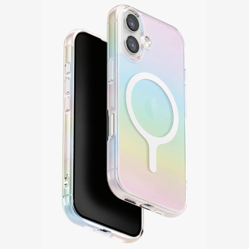 Uniq Apple iPhone 17 Iridescia Magsafe Kapak - Rainbow