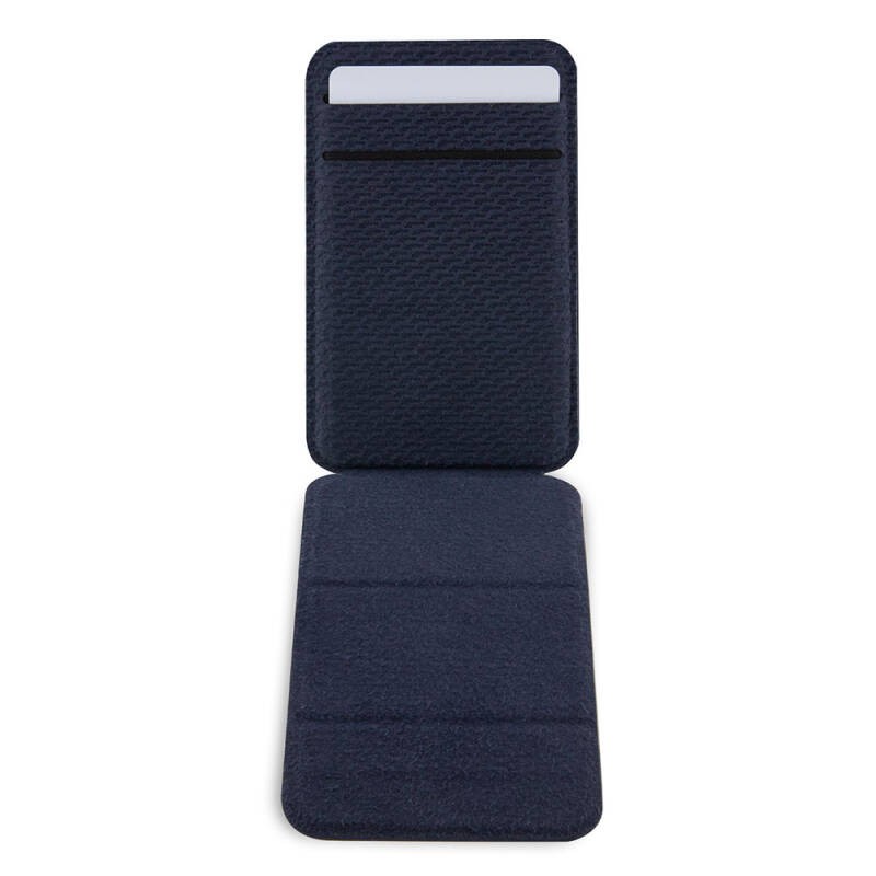 BMW WALLET MAGSAFE LEATHER NAVY BMWCSMRSV