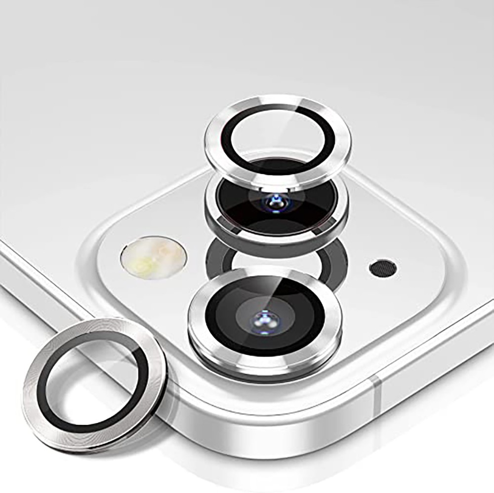 G-Next Apple iPhone 13/13 Mini Uyumlu Kamera Lens Koruyucu - Silver