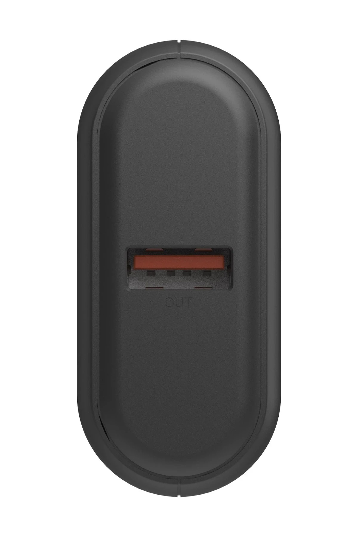 Energea ComPac Mini 3 10.000 mAh Dijital Göstergeli 20W Type-C ve 18W USB Çıkışlı PD Hızlı Şarj Powerbank - Koyu Gri