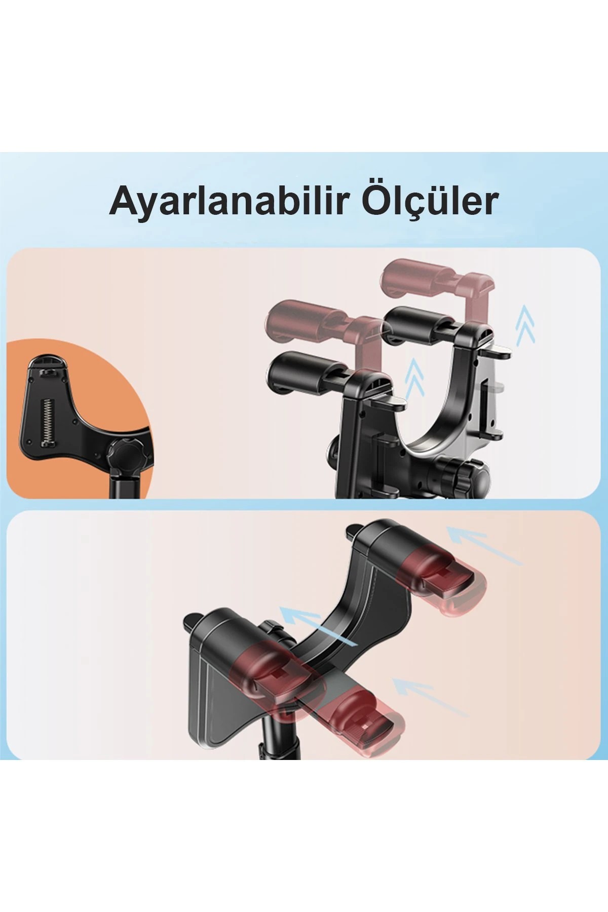Yesido C196 DİKİZ AYNASINA SABİTLENEN ARAÇ TUTUCU