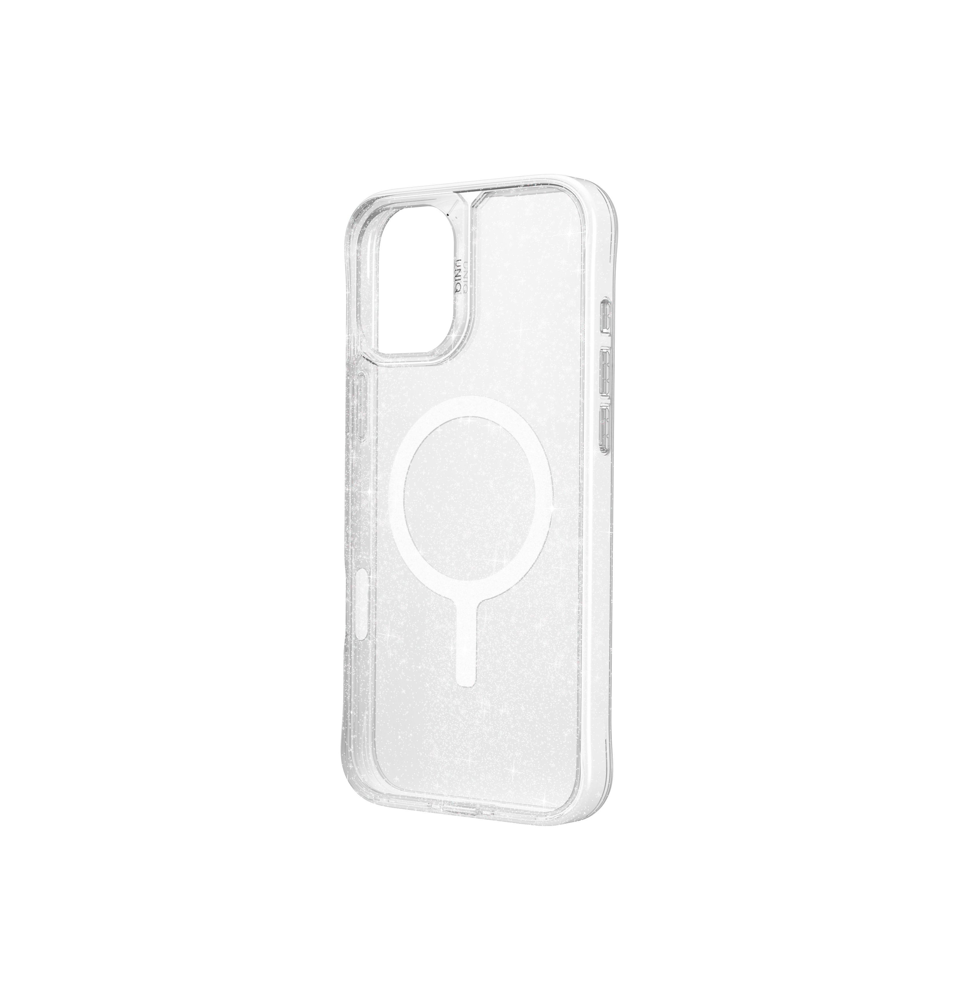 Unıq LifePro Extrem Magsafe Kapak 16 Pro - Şeffaf Simli
