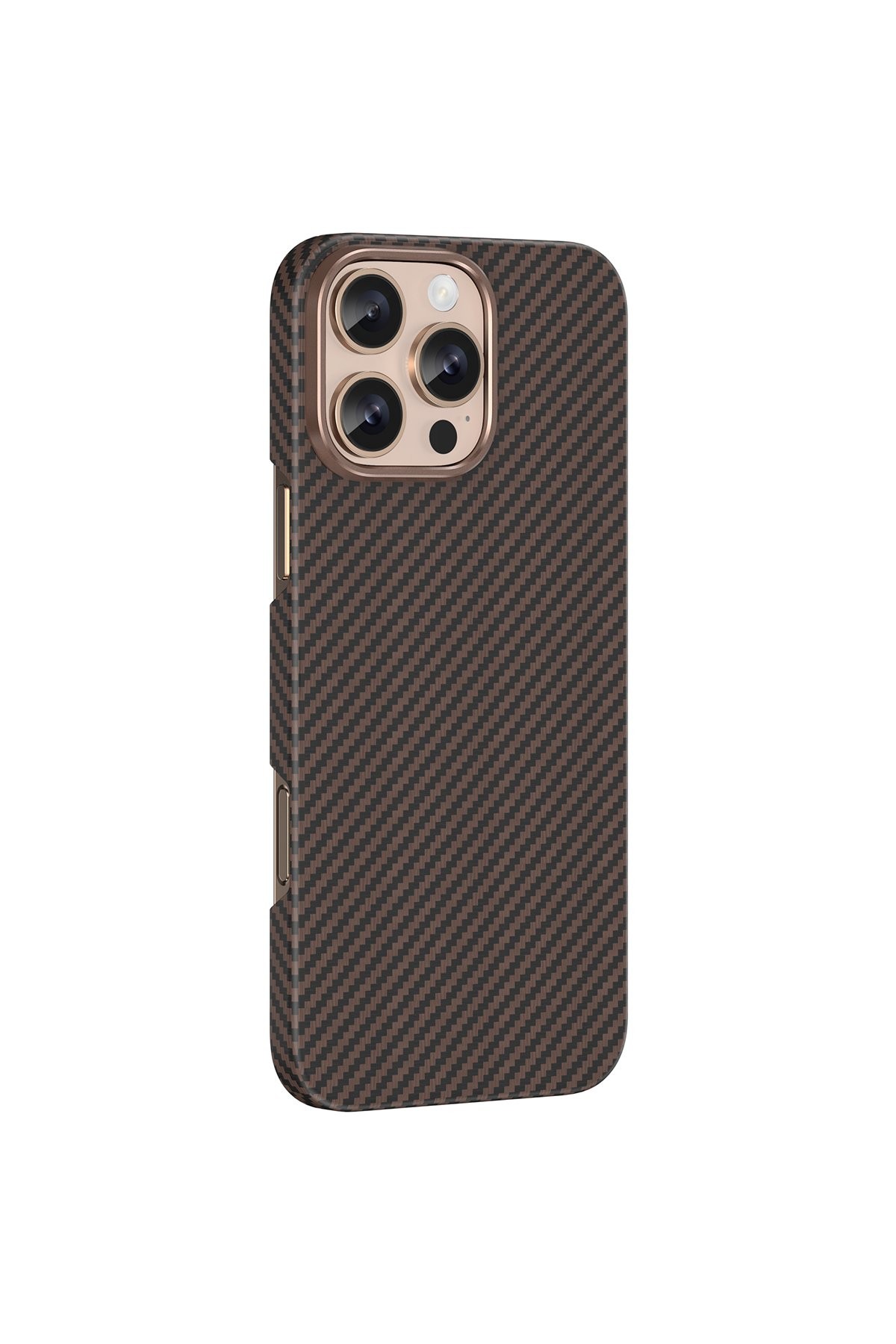 Keephone iPhone 16 Pro Kevlar Magsafe Kılıf - Çöl Titanyum