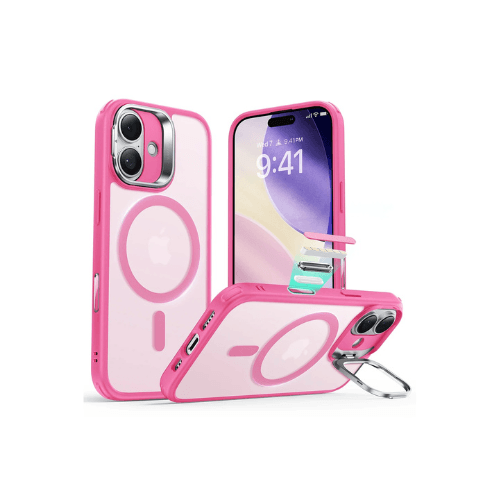 ESR Apple iPhone 17 Classic Hybrid Magsafe Standlı Kapak - Pembe